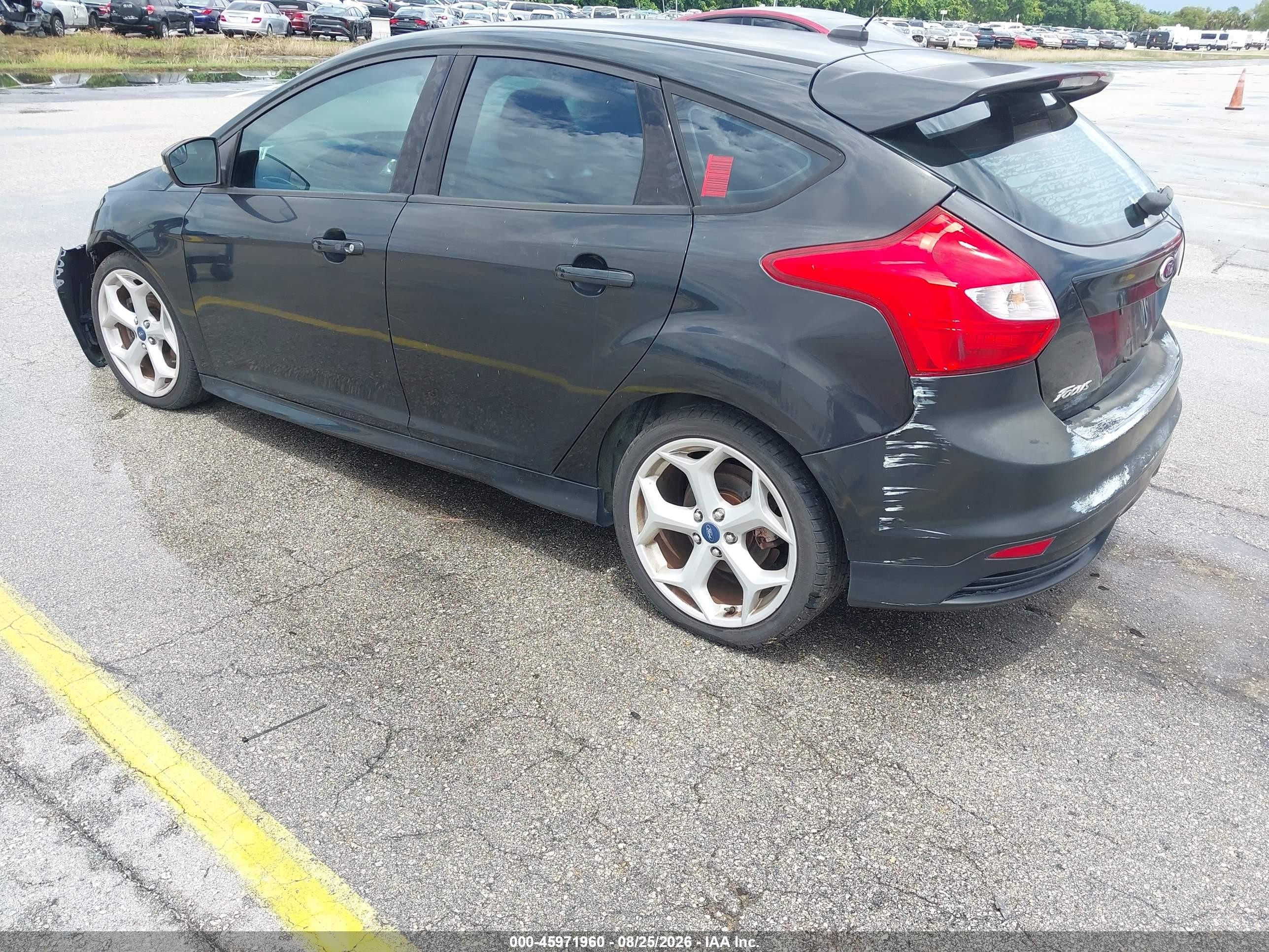 2013 Ford Focus St   Черный vin: 1FADP3L9XDL379463