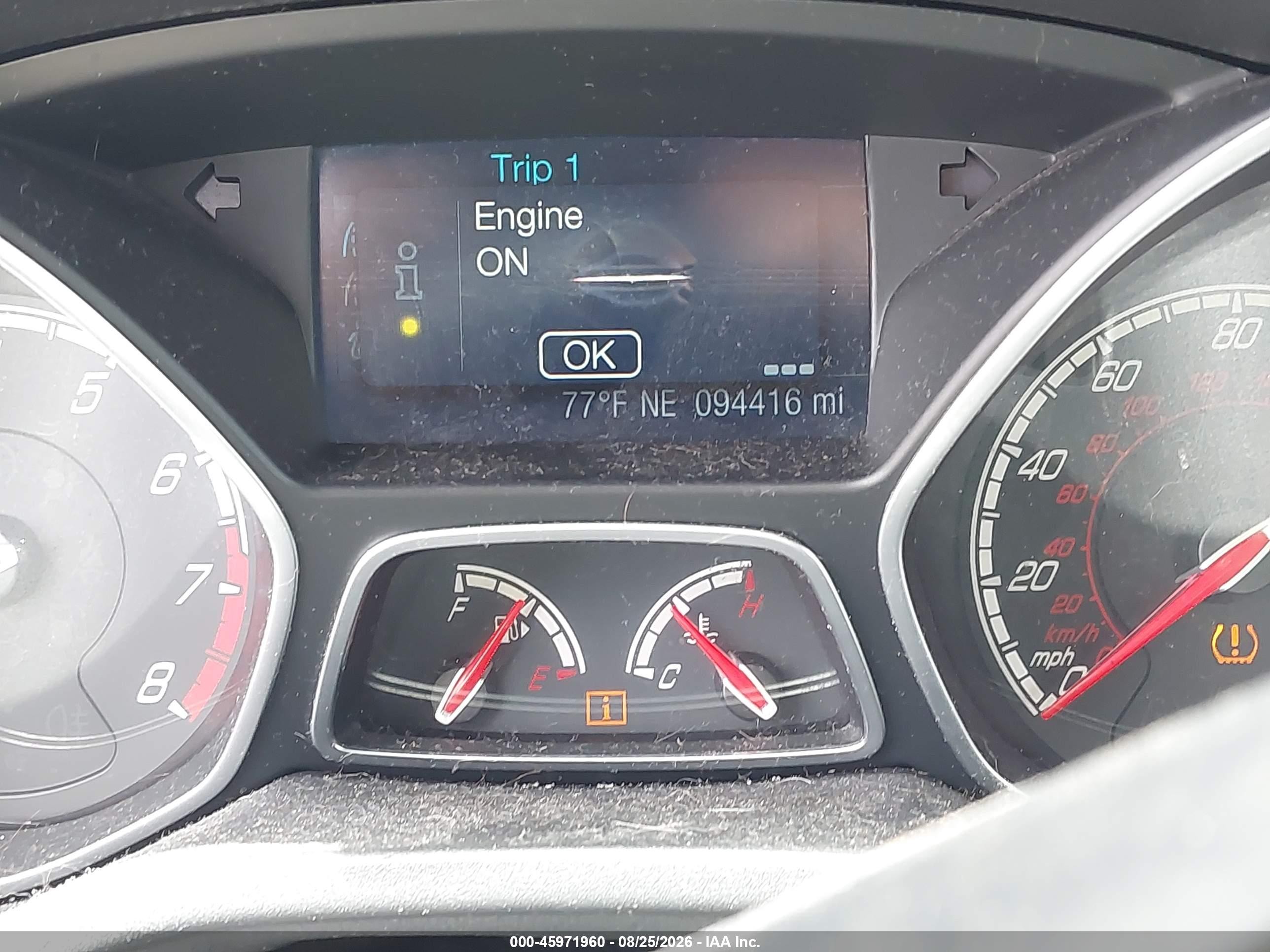 2013 Ford Focus St   Черный vin: 1FADP3L9XDL379463