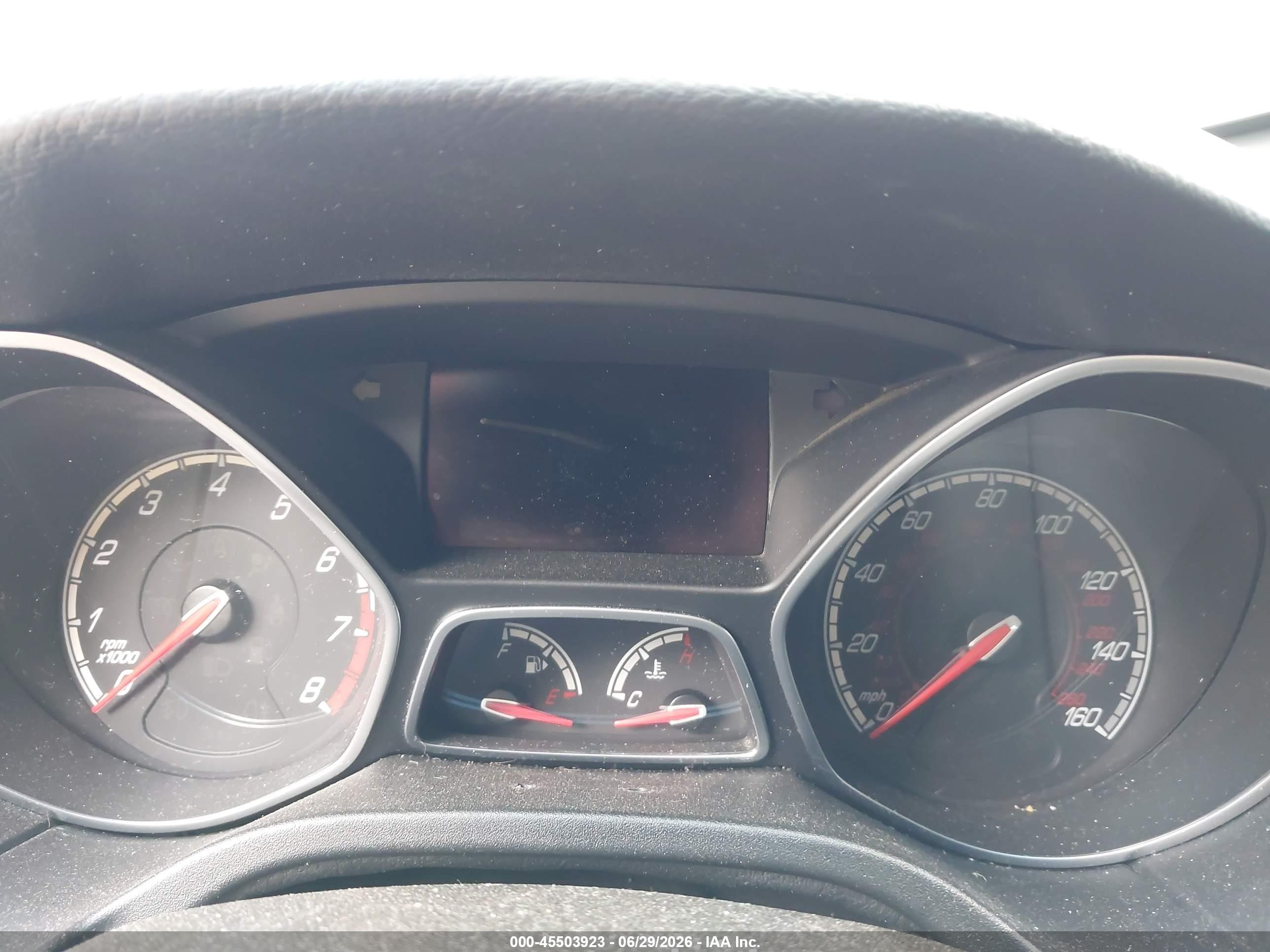2014 Ford Focus St   Черный vin: 1FADP3L9XEL257381