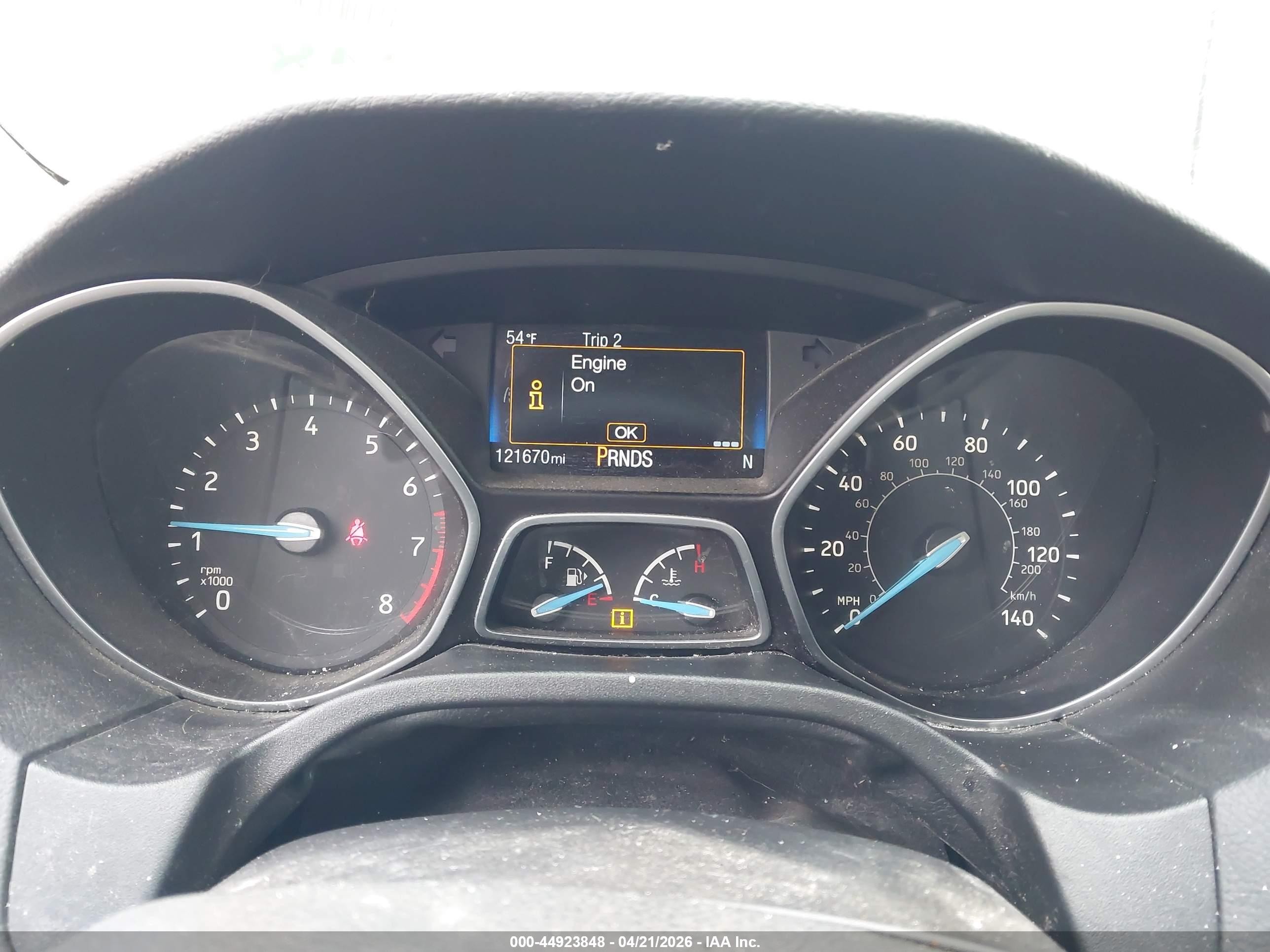 2017 Ford Focus Sel Blue vin: 1FADP3M20HL246265