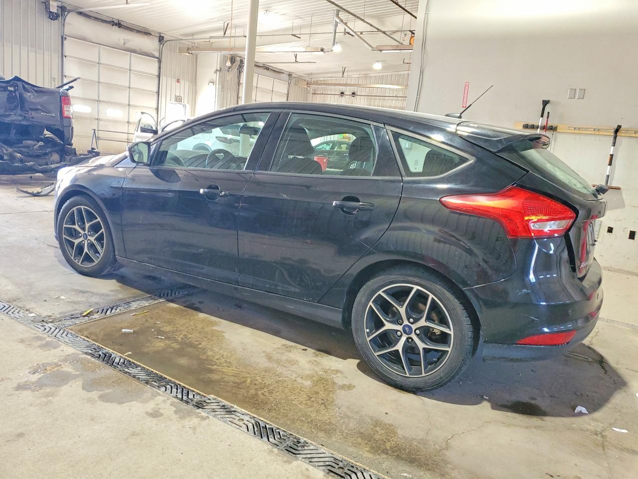 2017 Ford Focus Sel Black vin: 1FADP3M26HL249204