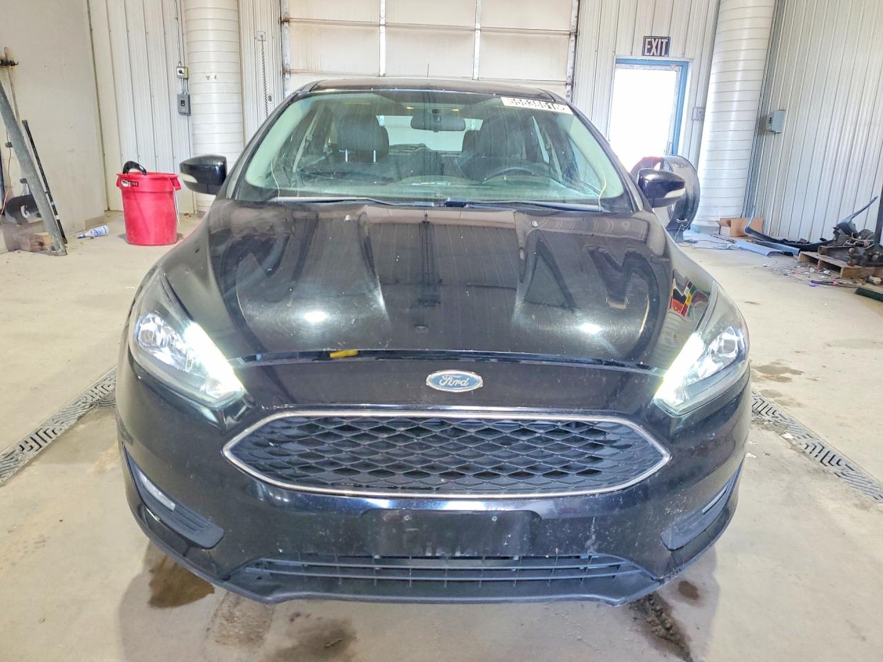 2017 Ford Focus Sel Black vin: 1FADP3M26HL249204