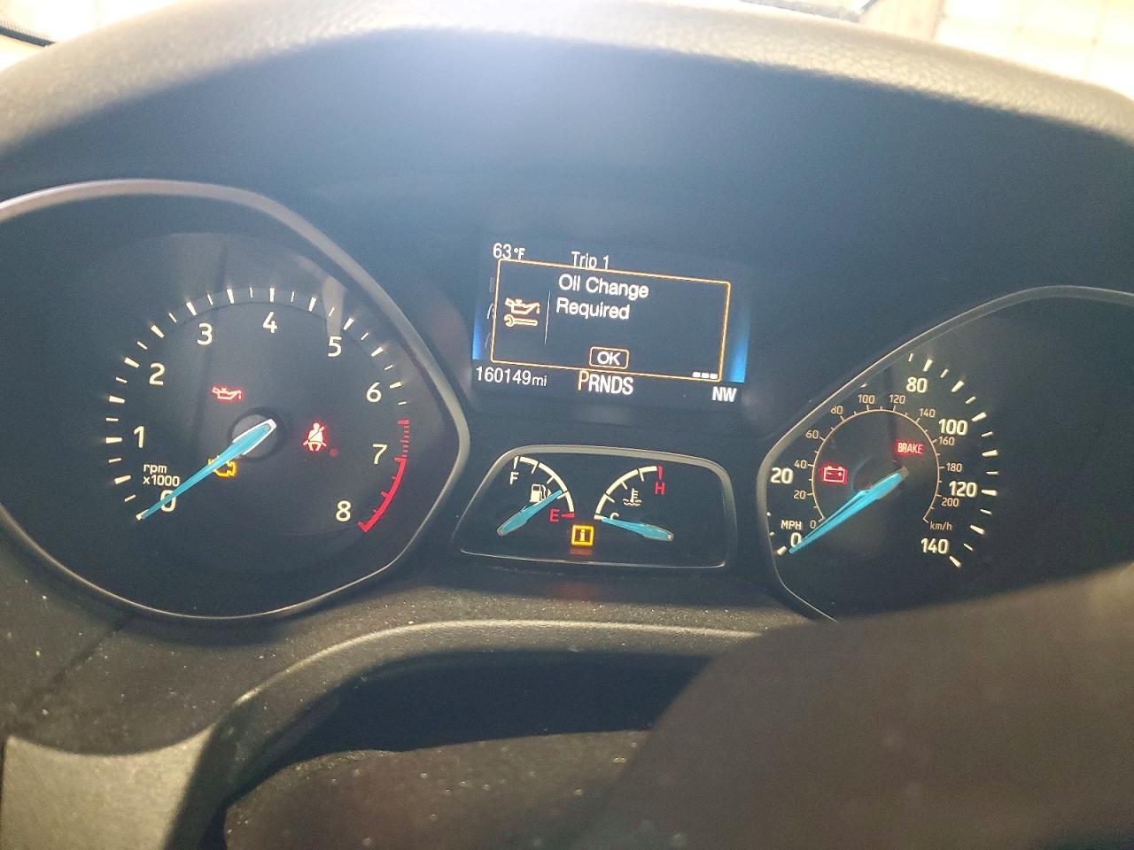 2017 Ford Focus Sel Black vin: 1FADP3M26HL249204