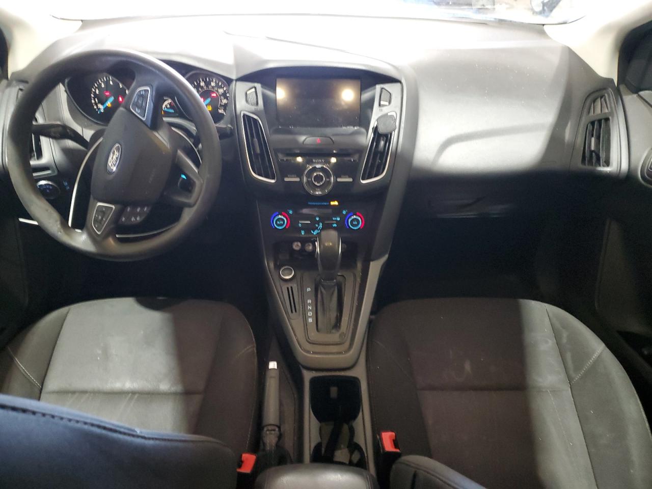 2017 Ford Focus Sel Black vin: 1FADP3M26HL249204 Damage: Right Front Seat Cushion, Stained, Permanent