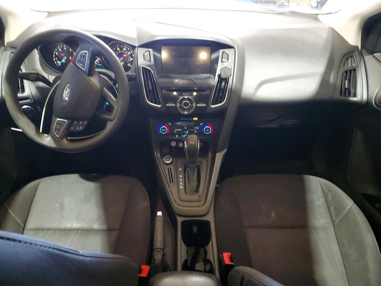 2017 Ford Focus Sel Black vin: 1FADP3M26HL249204
