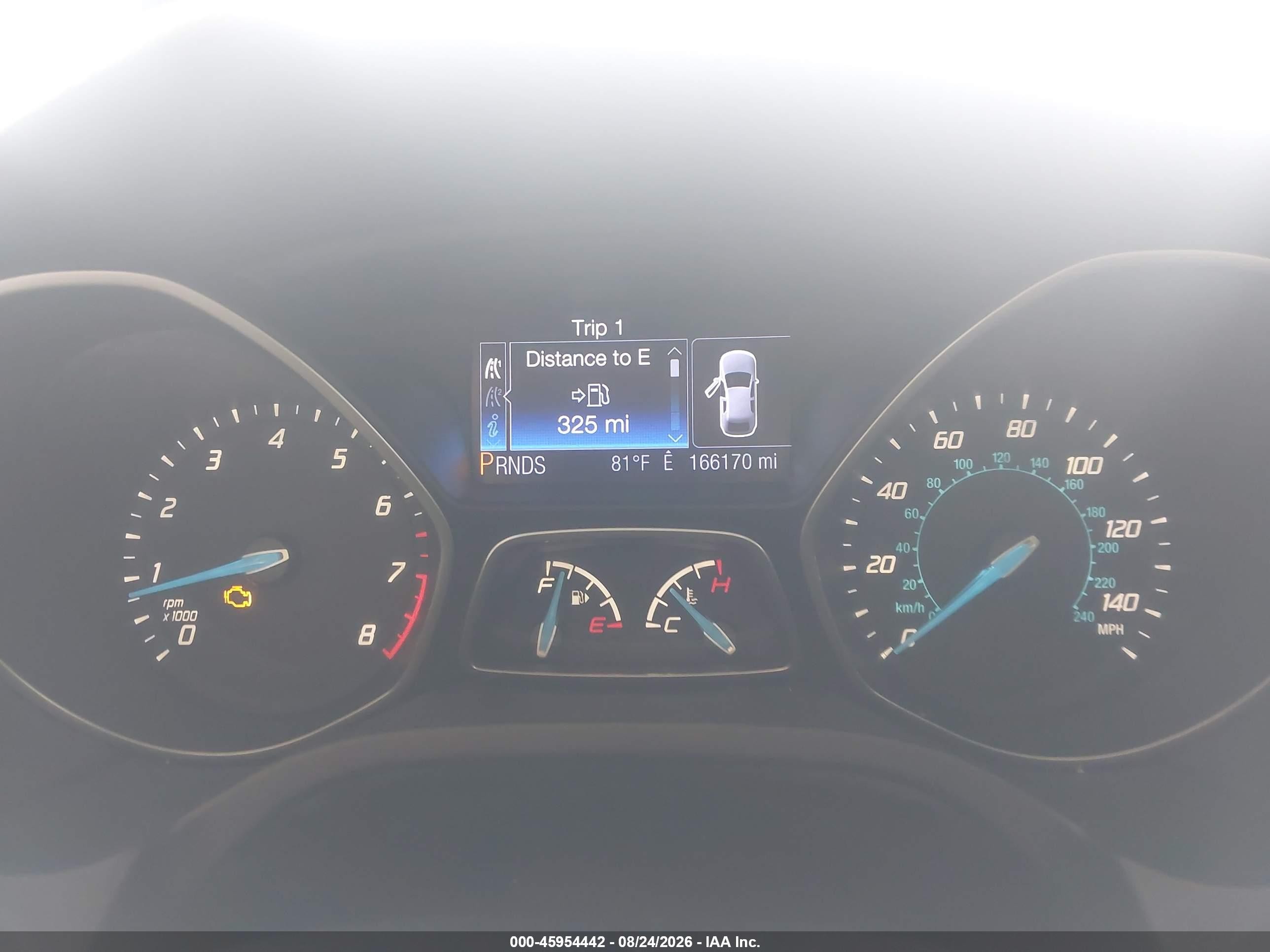 2013 Ford Focus Titanium Белый vin: 1FADP3N20DL184164