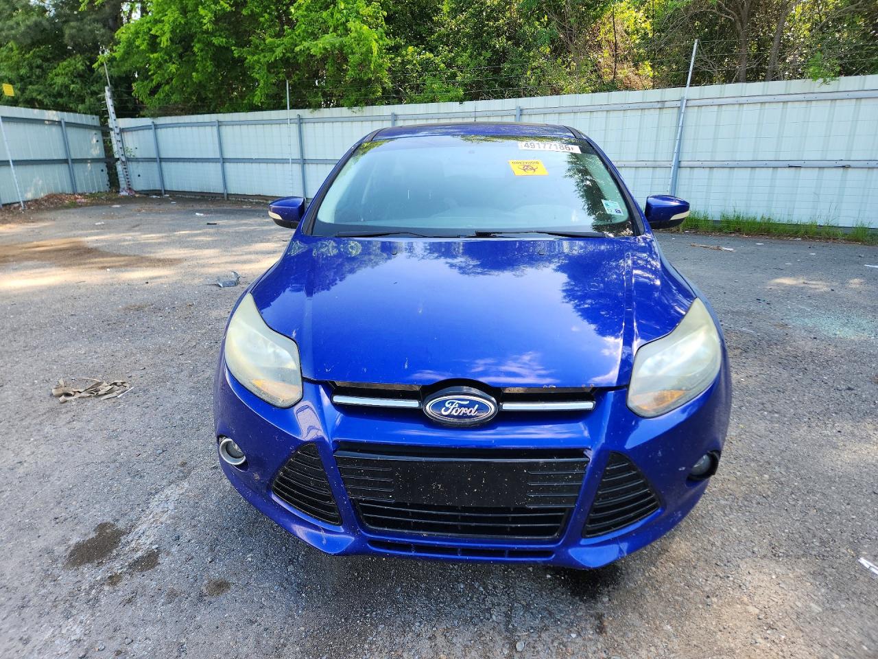 2013 Ford Focus Titanium Blue vin: 1FADP3N20DL275158