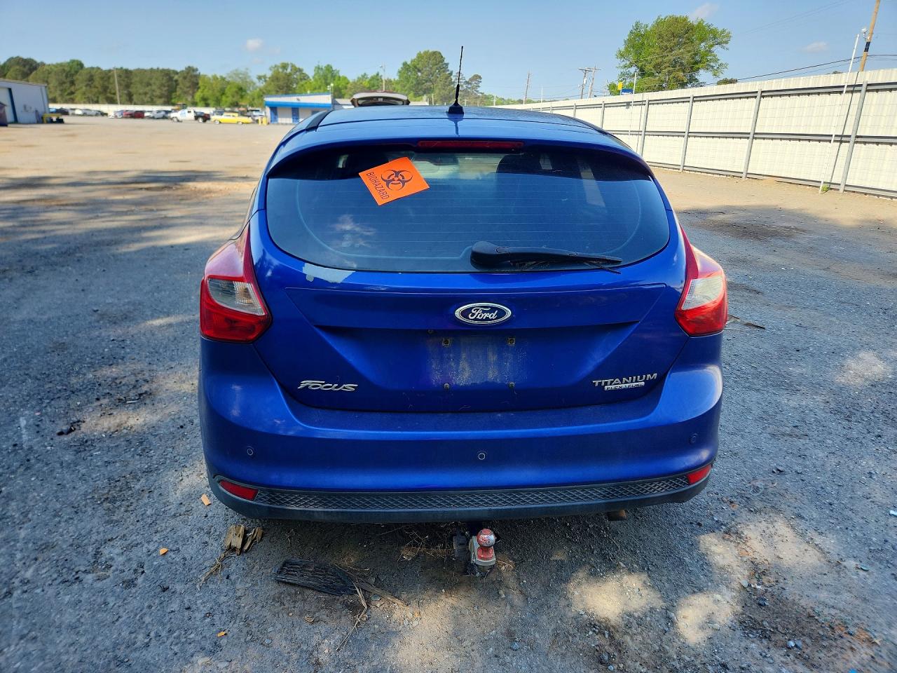 2013 Ford Focus Titanium Blue vin: 1FADP3N20DL275158