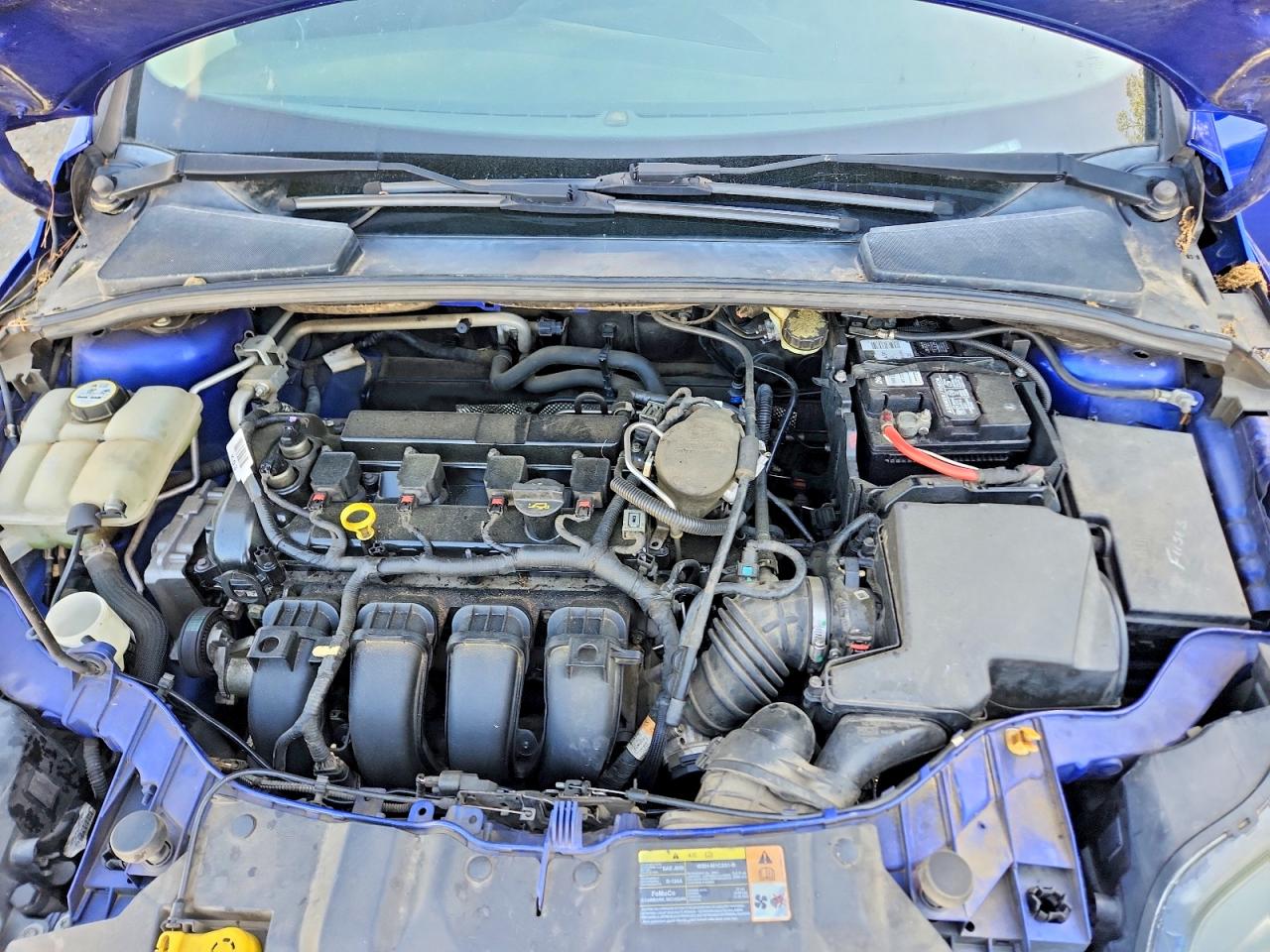2013 Ford Focus Titanium Blue vin: 1FADP3N20DL275158