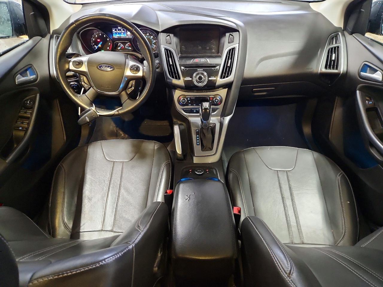 2013 Ford Focus Titanium Gray vin: 1FADP3N20DL300334