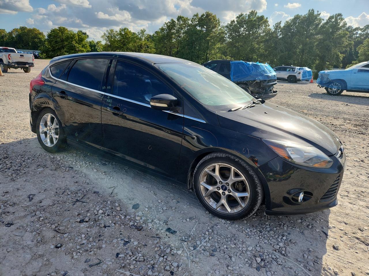 2014 Ford Focus Titanium Black vin: 1FADP3N20EL281124