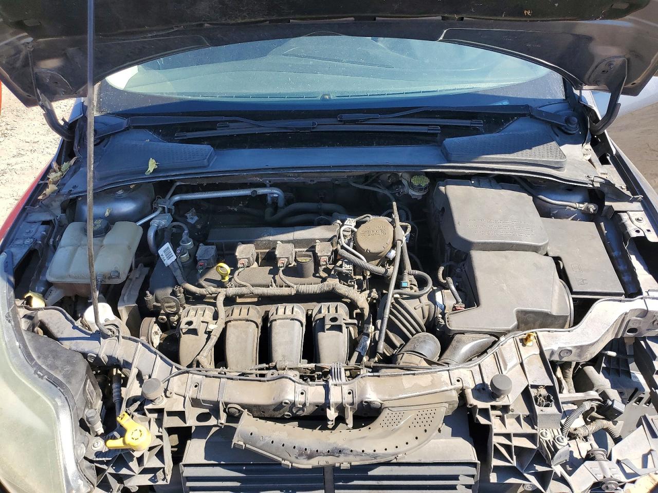 2014 Ford Focus Titanium Gray vin: 1FADP3N20EL399738