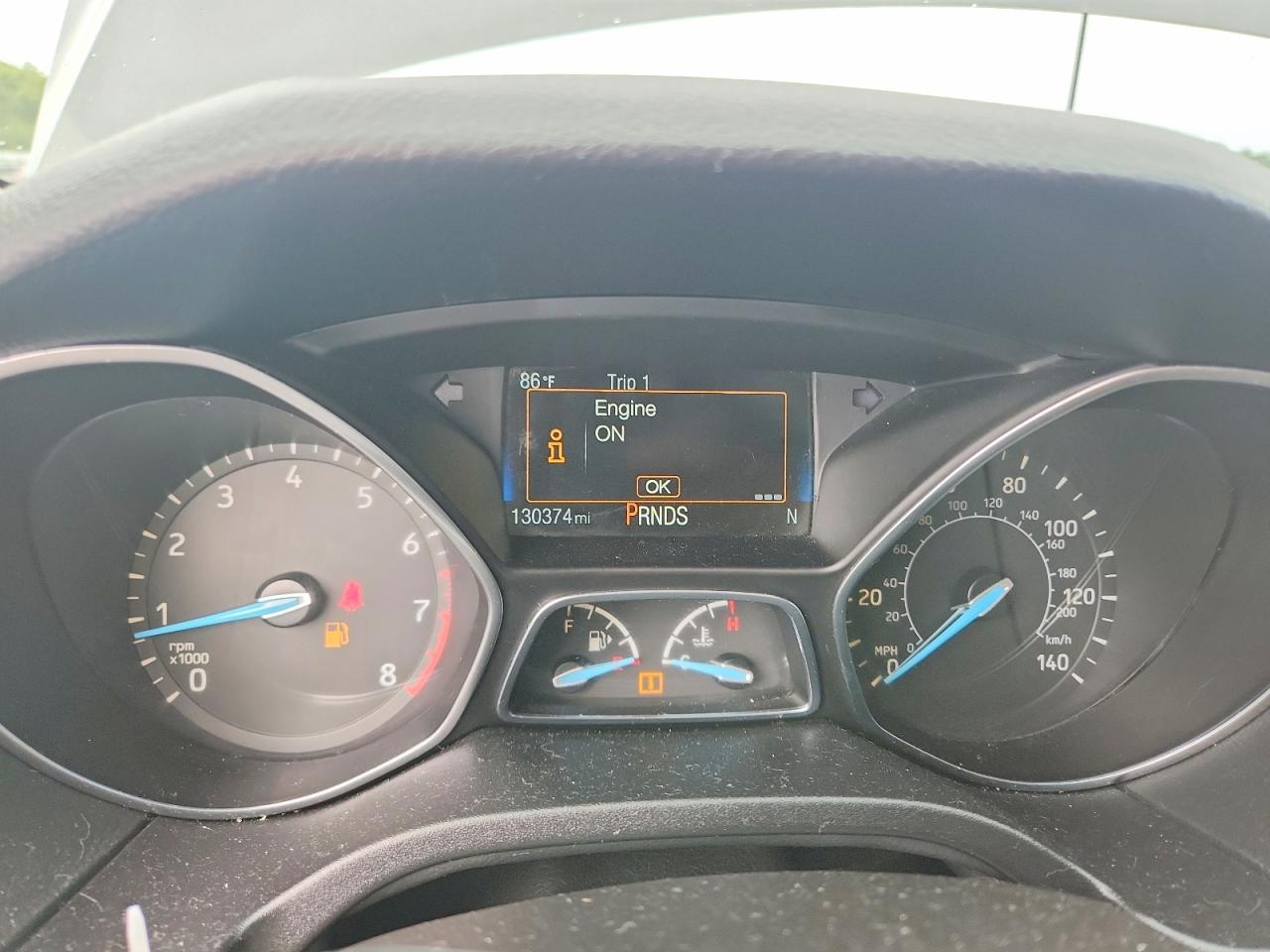 2015 Ford Focus Titanium Gray vin: 1FADP3N20FL215304