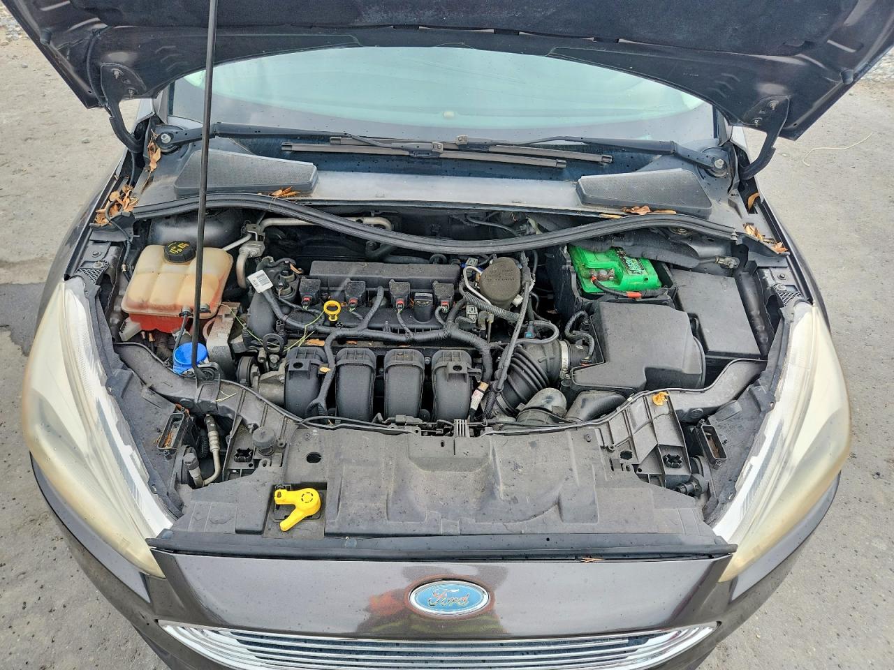 2015 Ford Focus Titanium Gray vin: 1FADP3N20FL215304