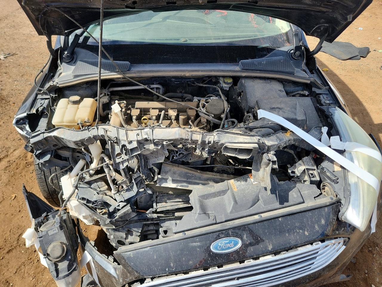 2015 Ford Focus Titanium Черный vin: 1FADP3N20FL279326
