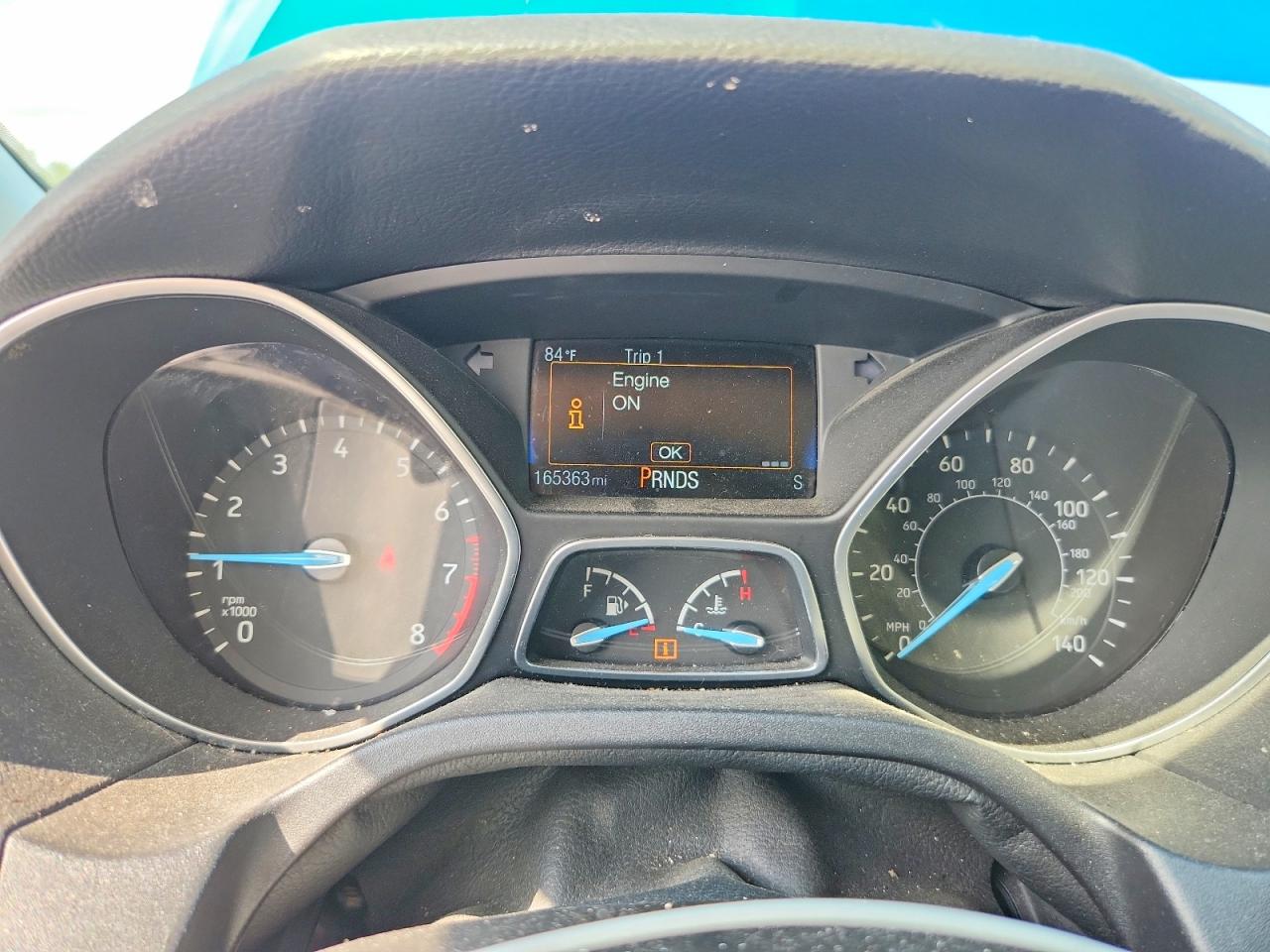 2015 Ford Focus Titanium Blue vin: 1FADP3N20FL386604