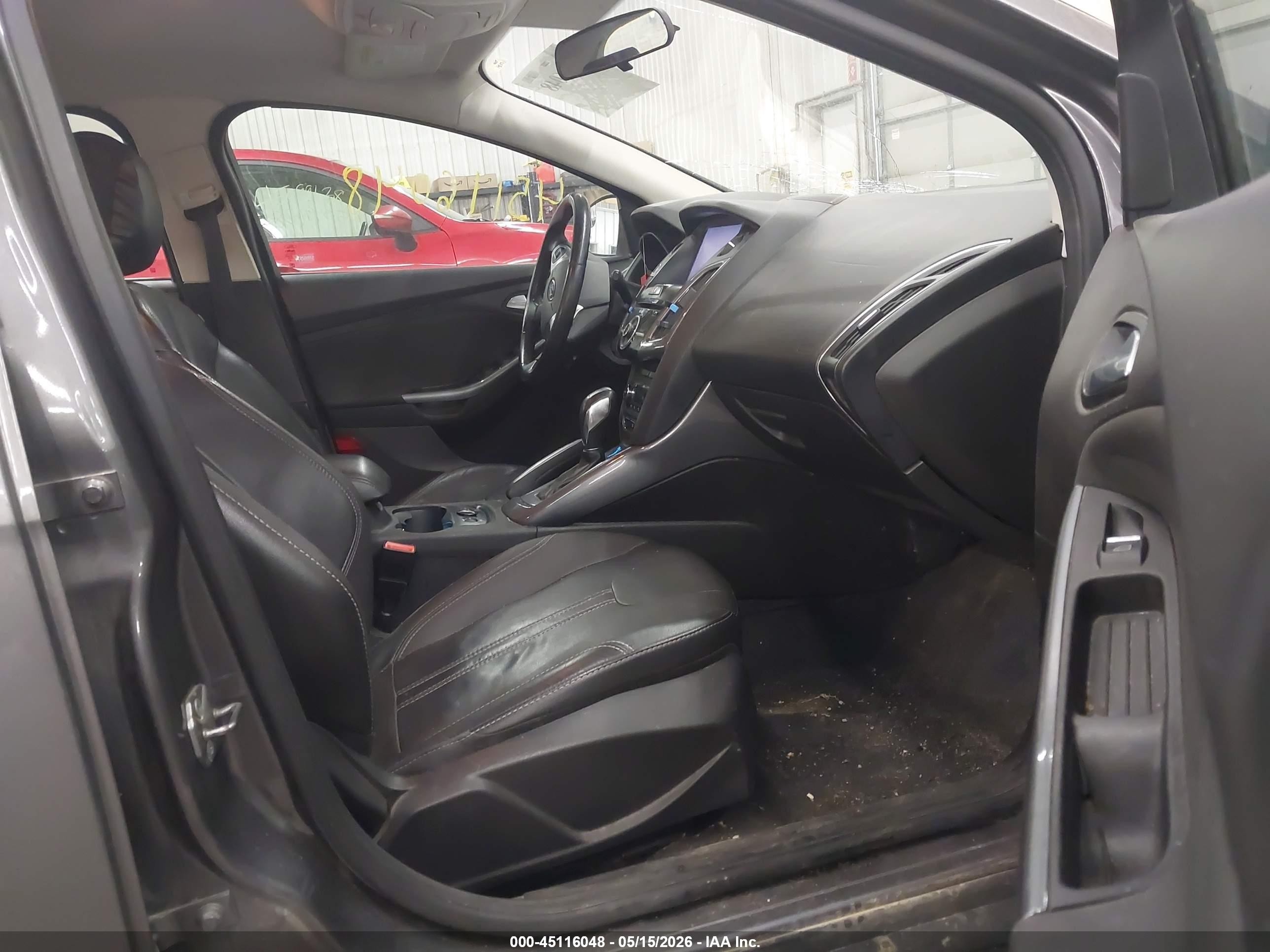 2013 Ford Focus Titanium Gray vin: 1FADP3N21DL184268