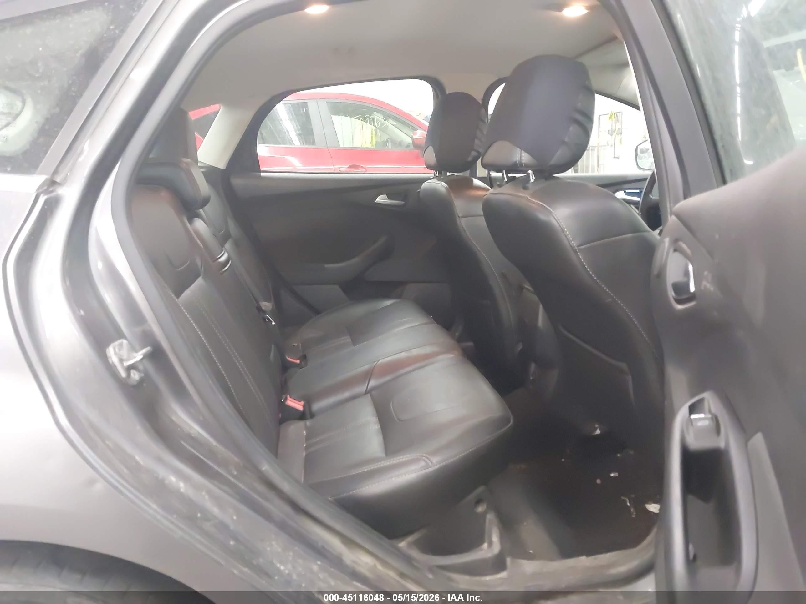 2013 Ford Focus Titanium Gray vin: 1FADP3N21DL184268