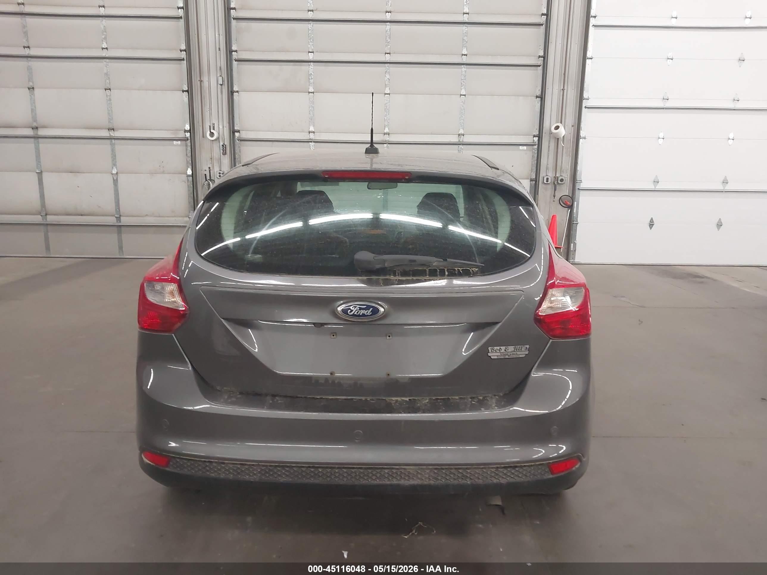 2013 Ford Focus Titanium Gray vin: 1FADP3N21DL184268