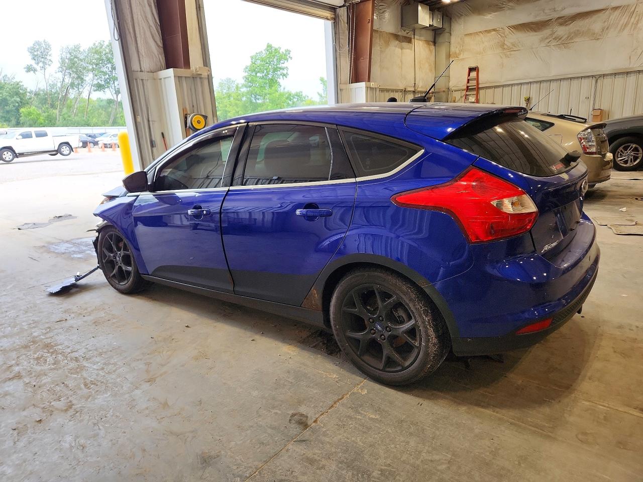 2013 Ford Focus Titanium Blue vin: 1FADP3N21DL188918