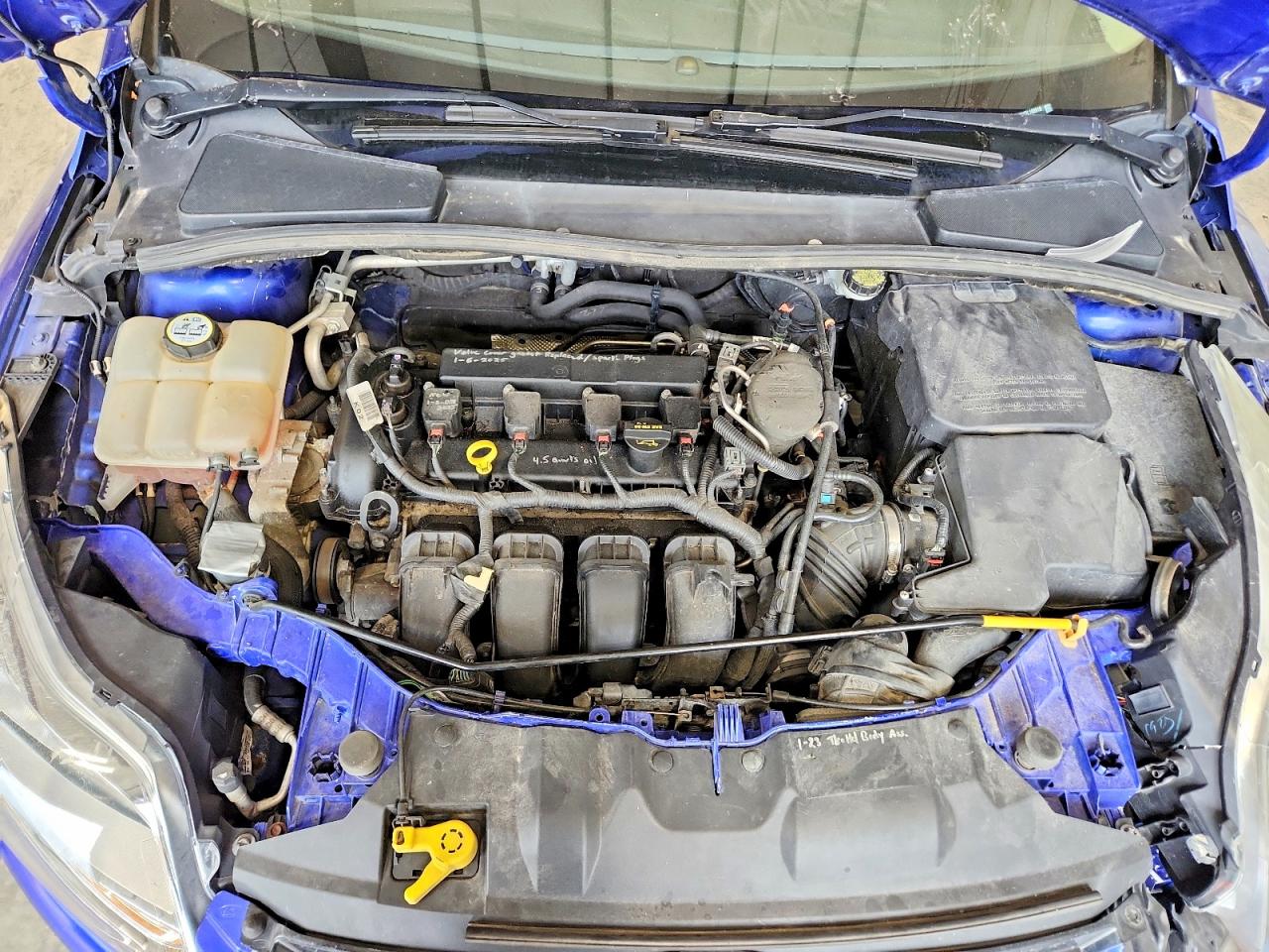 2013 Ford Focus Titanium Blue vin: 1FADP3N21DL188918