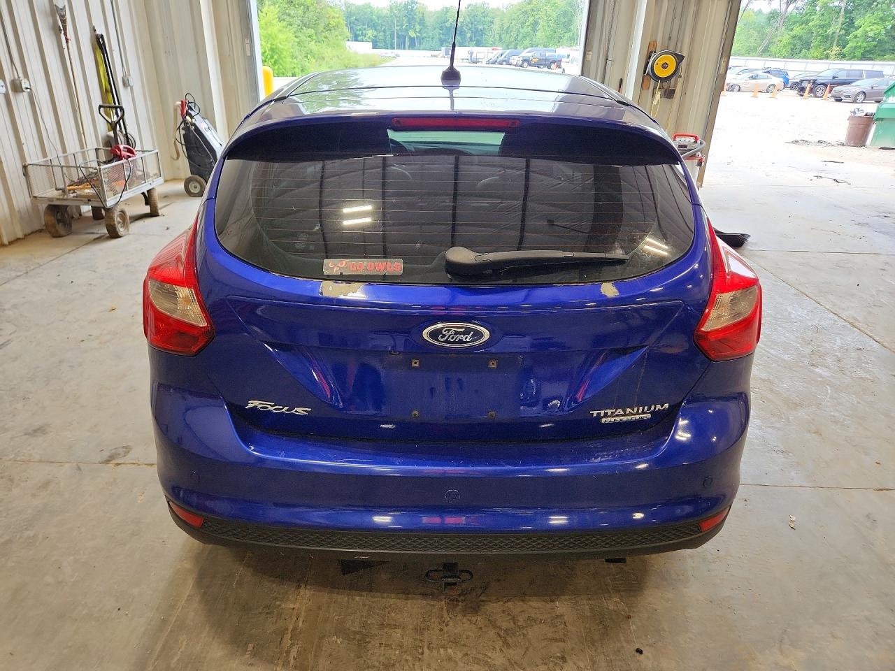 2013 Ford Focus Titanium Blue vin: 1FADP3N21DL188918