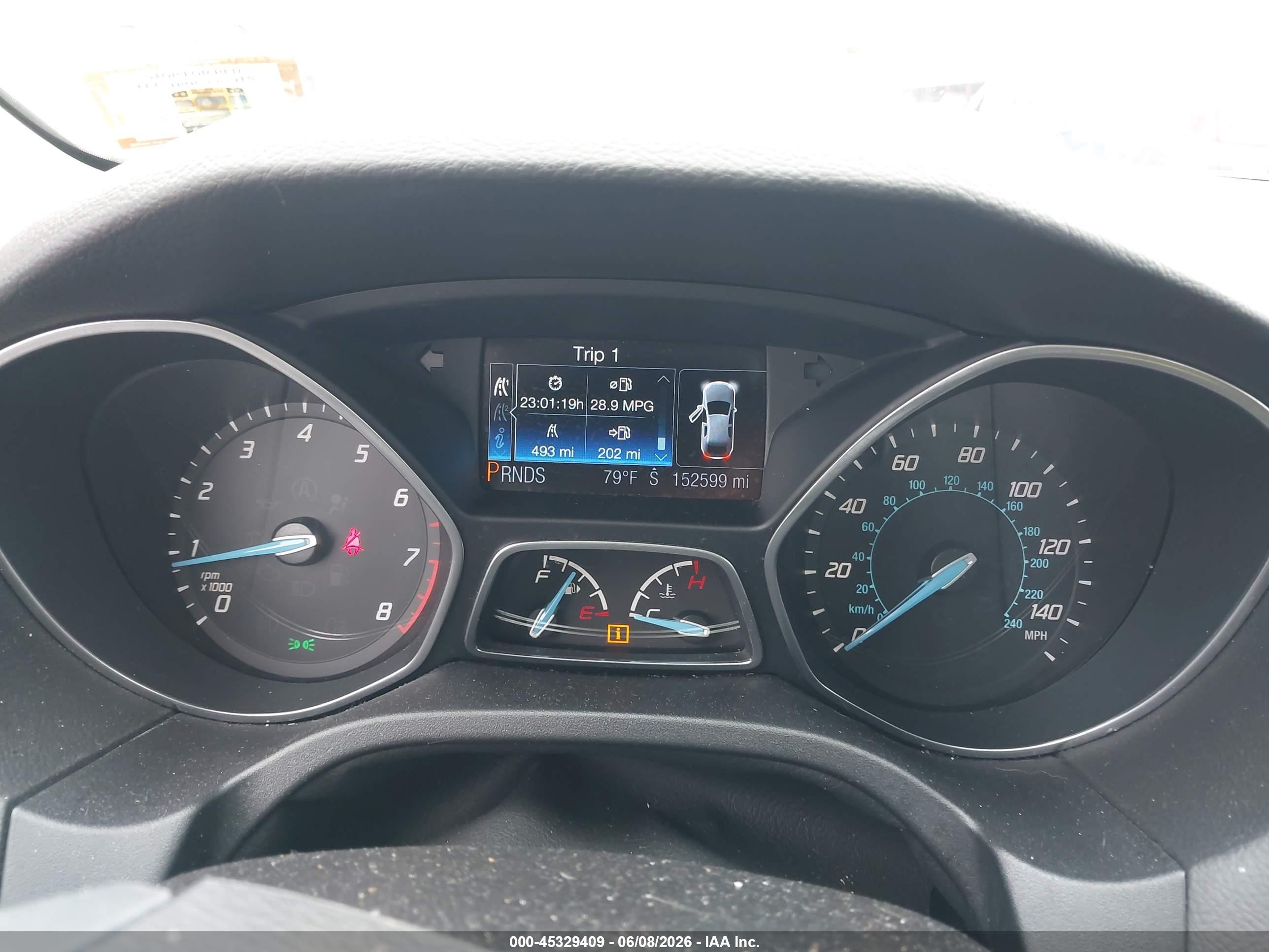 2014 Ford Focus Titanium Blue vin: 1FADP3N21EL102332