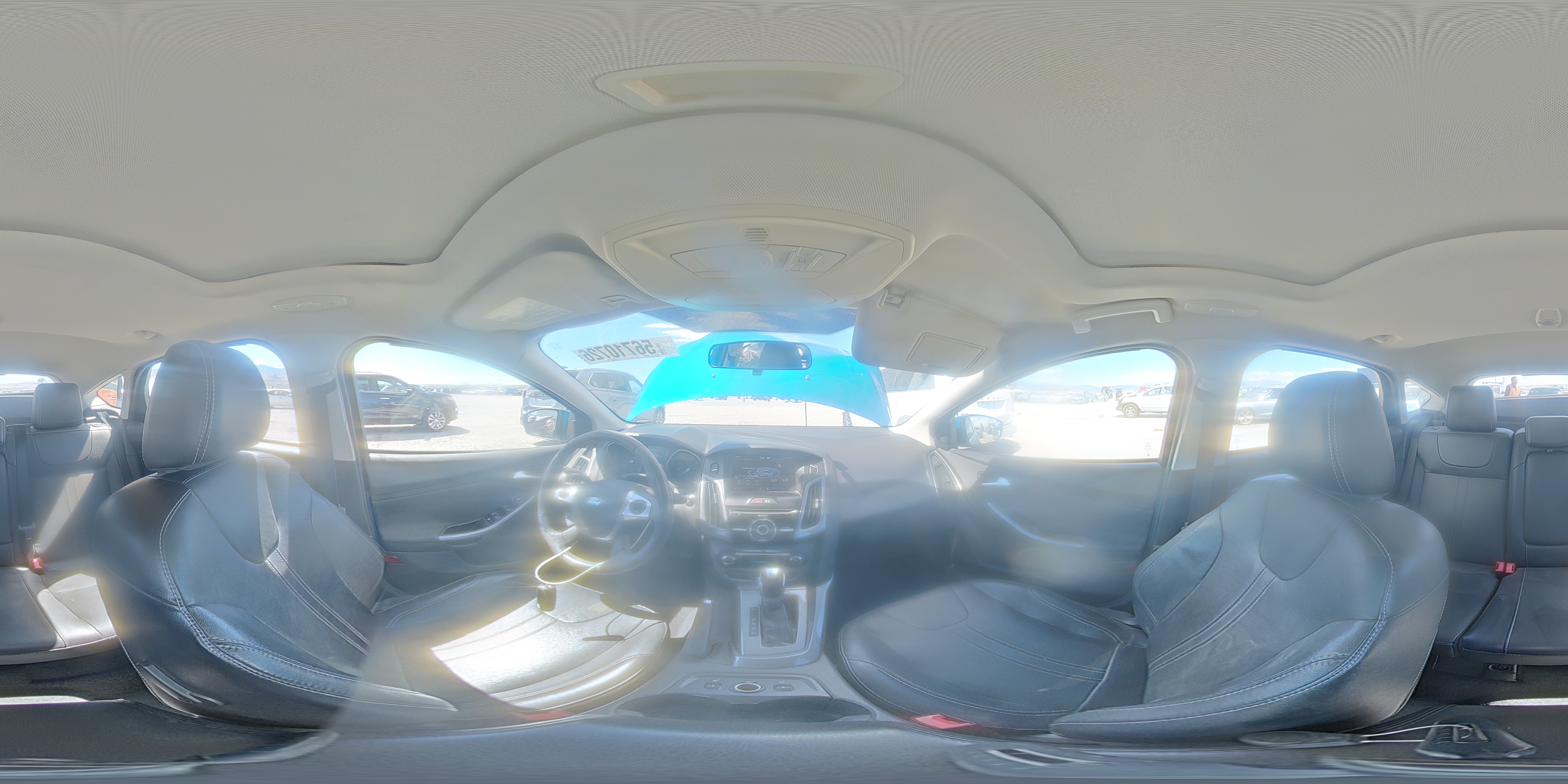 2014 Ford Focus Titanium Blue vin: 1FADP3N21EL213253