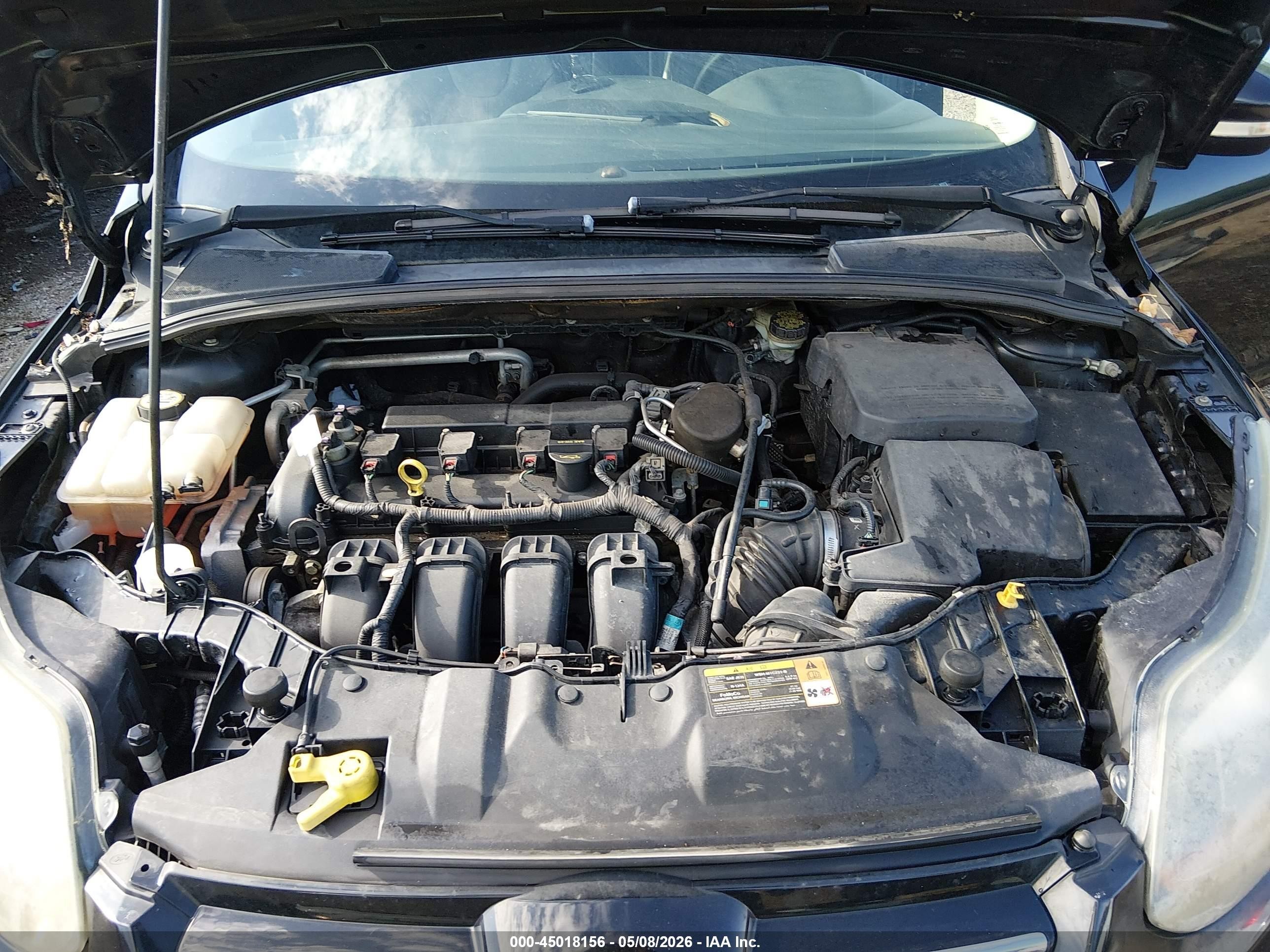 2014 Ford Focus Titanium Black vin: 1FADP3N21EL221790