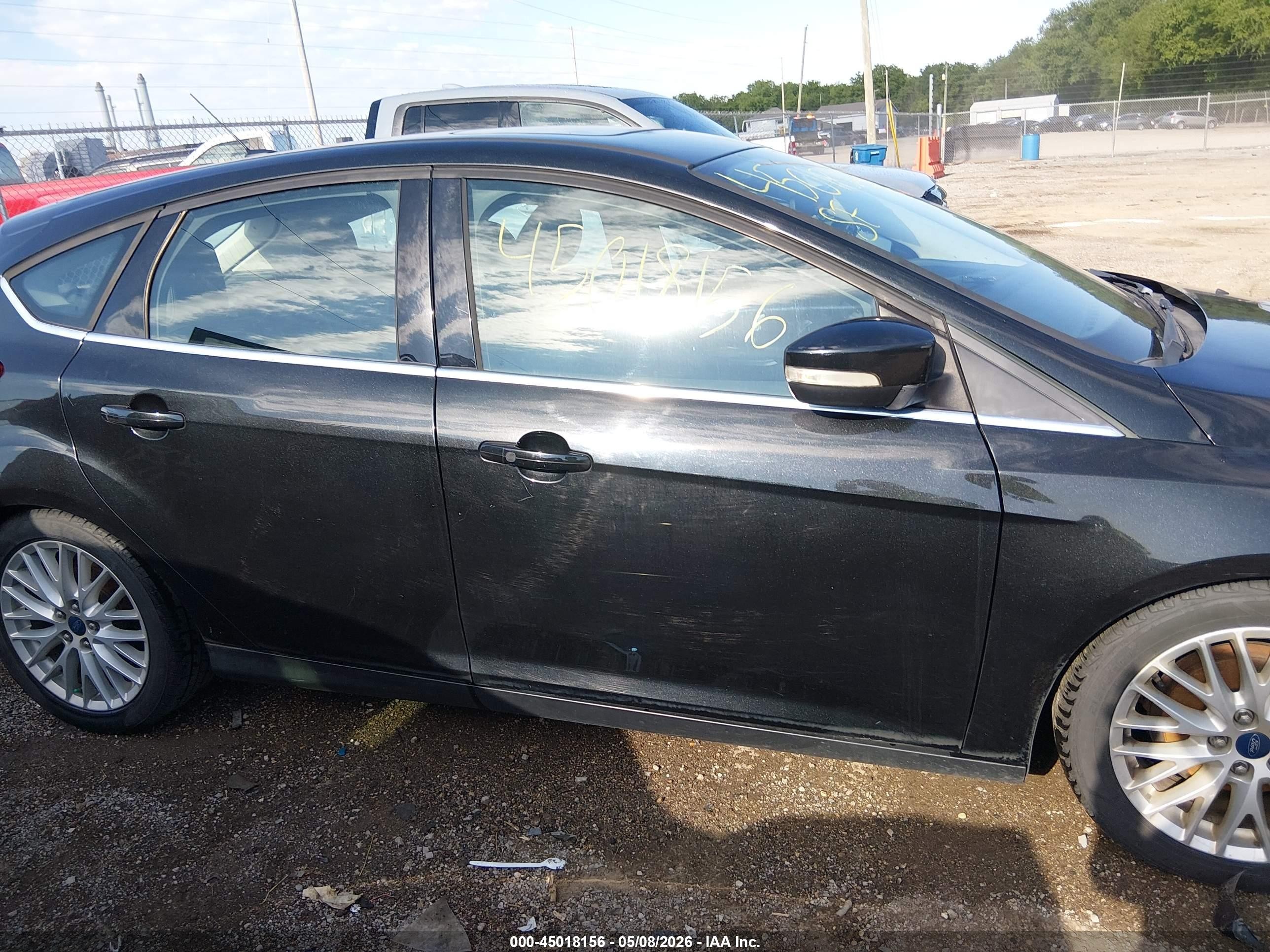 2014 Ford Focus Titanium Black vin: 1FADP3N21EL221790