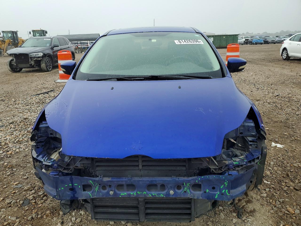 2014 Ford Focus Titanium Blue vin: 1FADP3N21EL398419