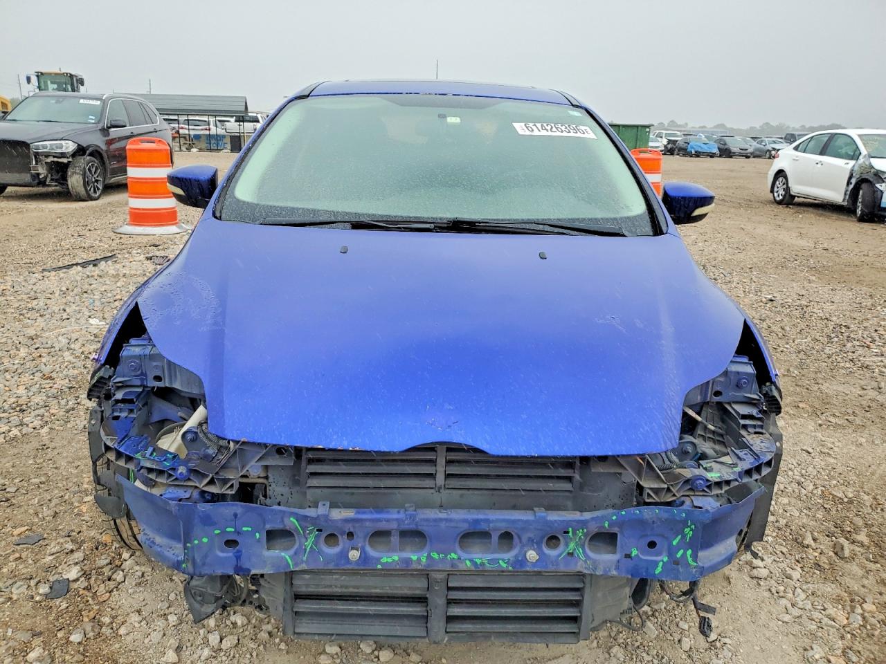 2014 Ford Focus Titanium Blue vin: 1FADP3N21EL398419