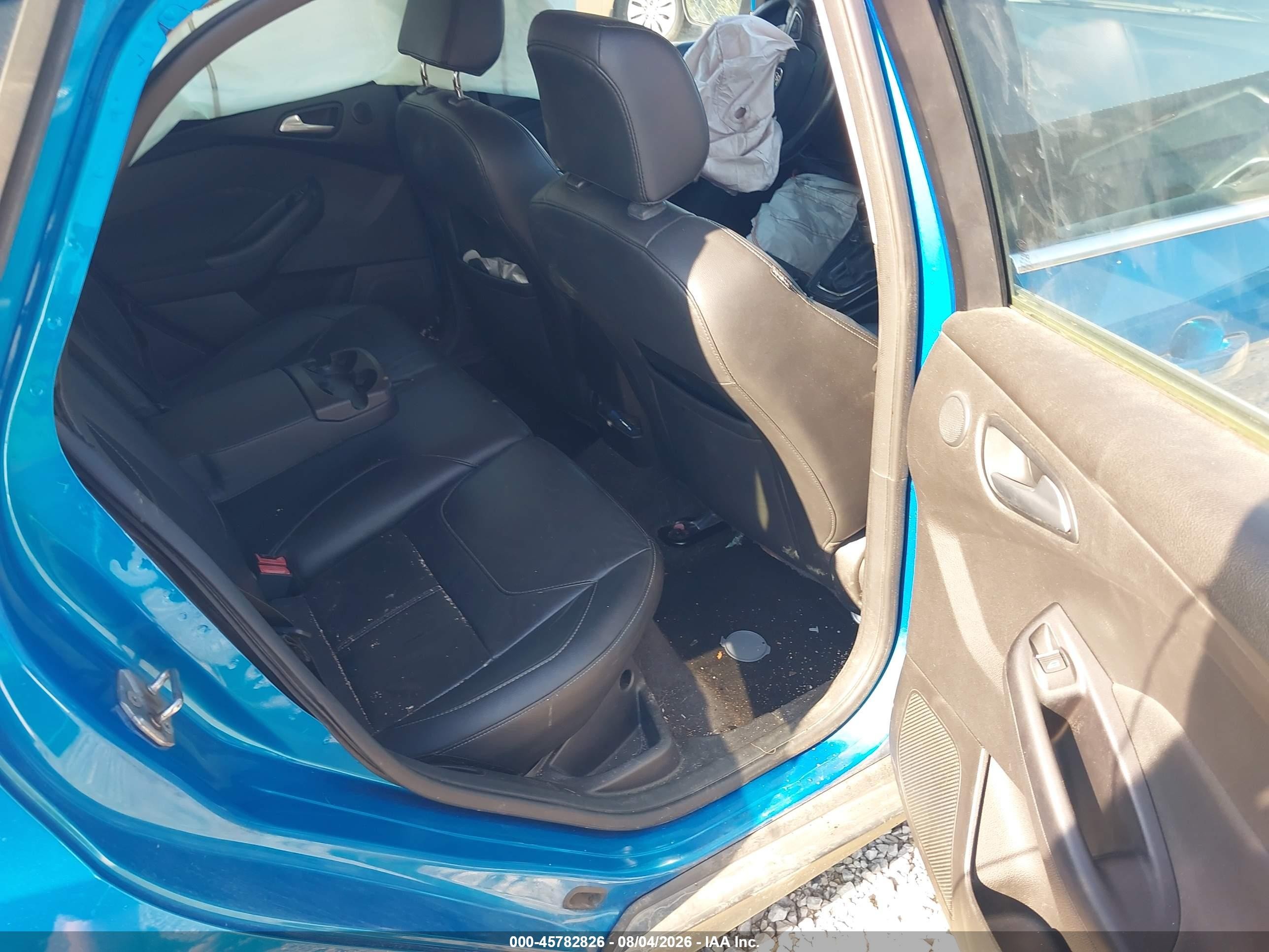 2015 Ford Focus Titanium Blue vin: 1FADP3N21FL355796