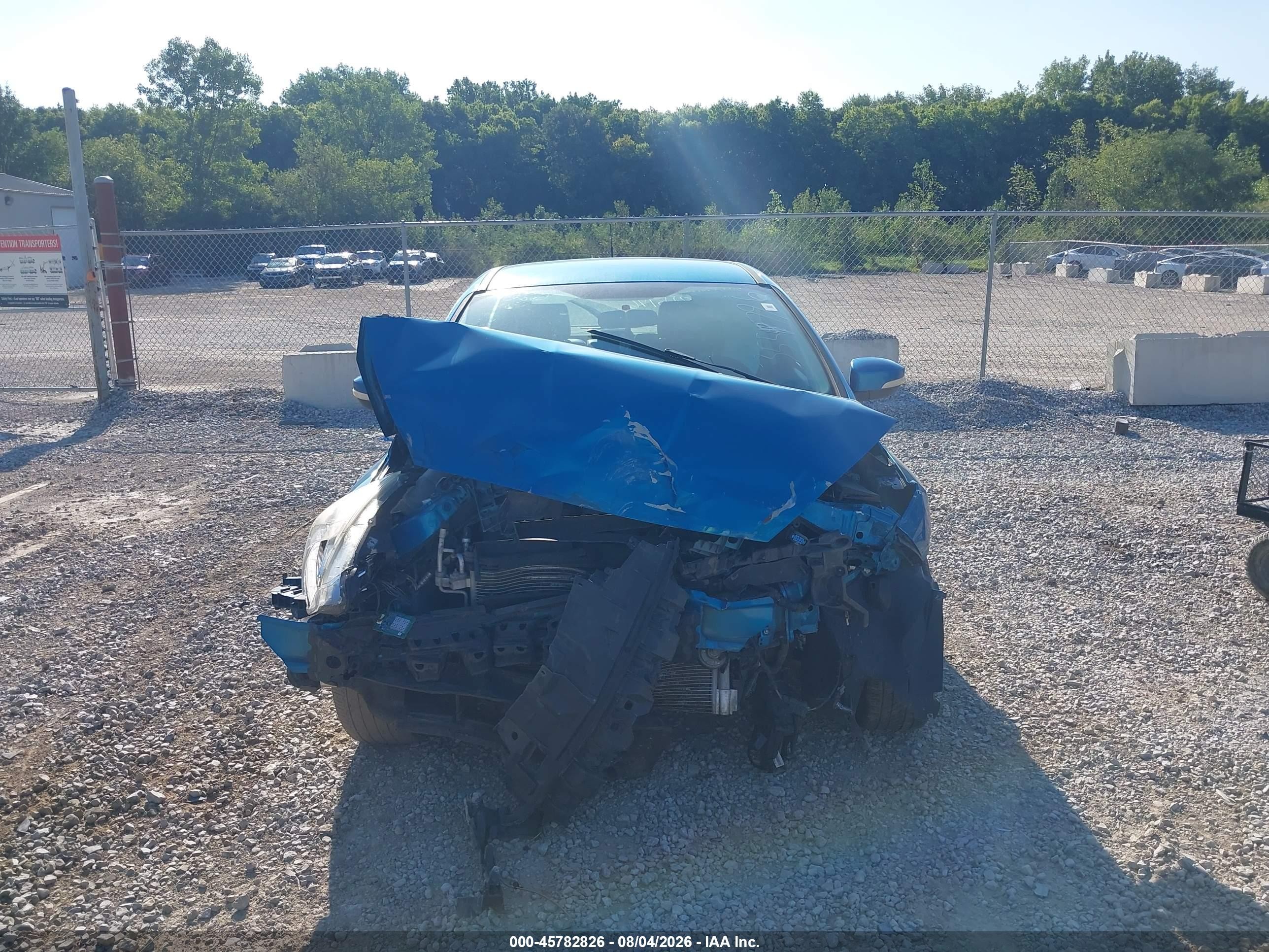 2015 Ford Focus Titanium Blue vin: 1FADP3N21FL355796