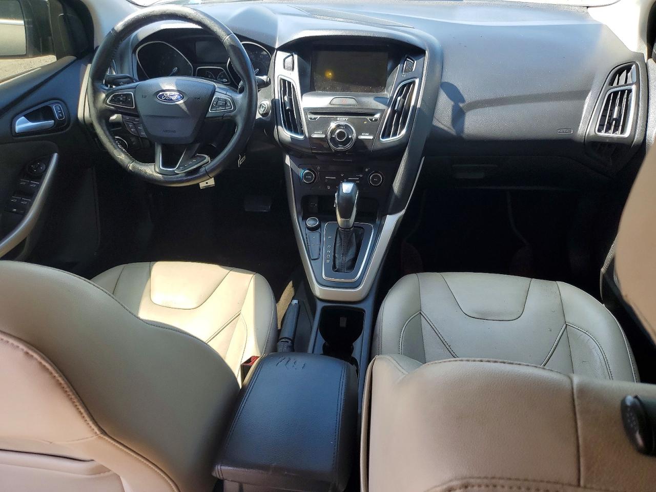 2017 Ford Focus Titanium Gray vin: 1FADP3N21HL279726