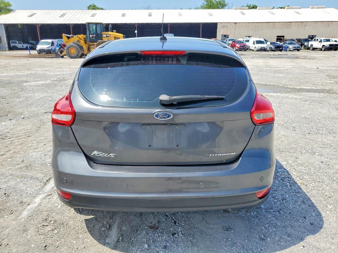 2017 Ford Focus Titanium Gray vin: 1FADP3N21HL279726