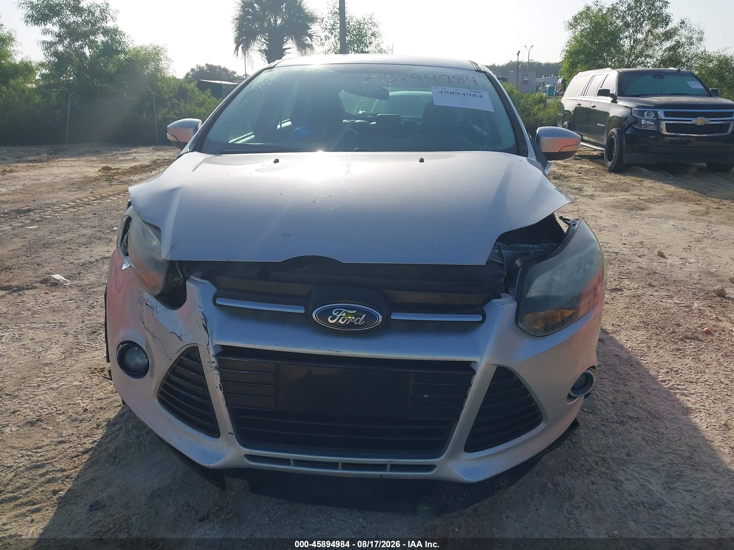 2013 Ford Focus Titanium Silver vin: 1FADP3N22DL156351