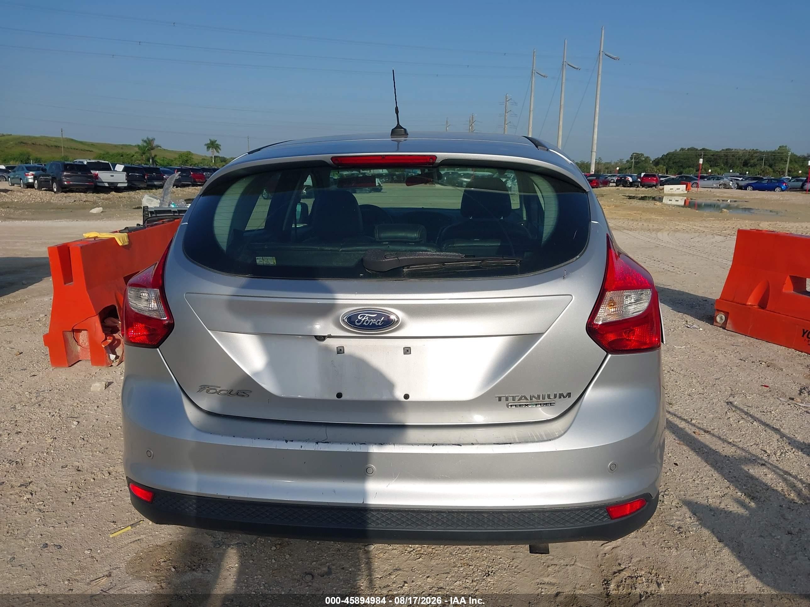 2013 Ford Focus Titanium Silver vin: 1FADP3N22DL156351