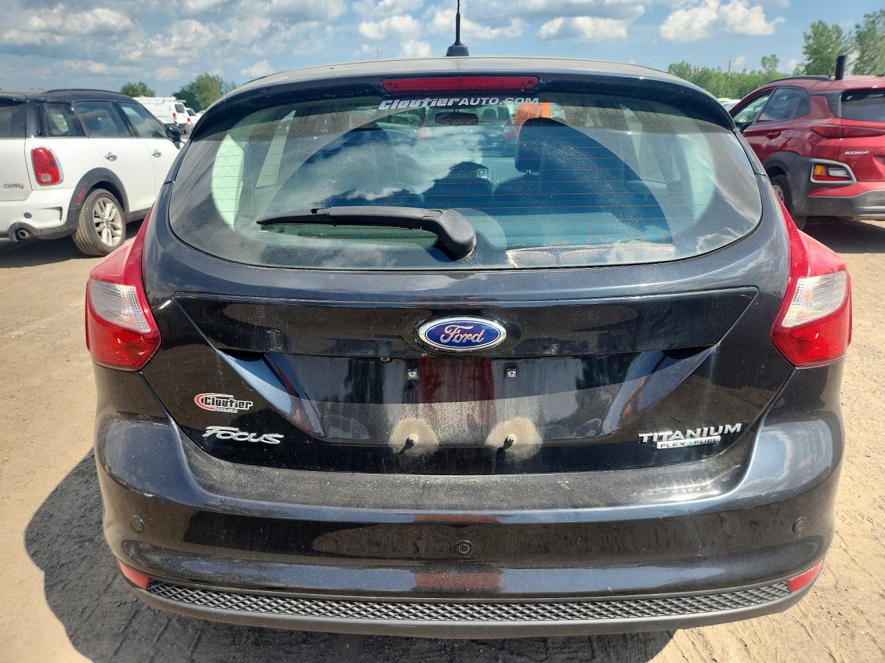 2013 Ford Focus Titanium Charcoal vin: 1FADP3N22DL327700