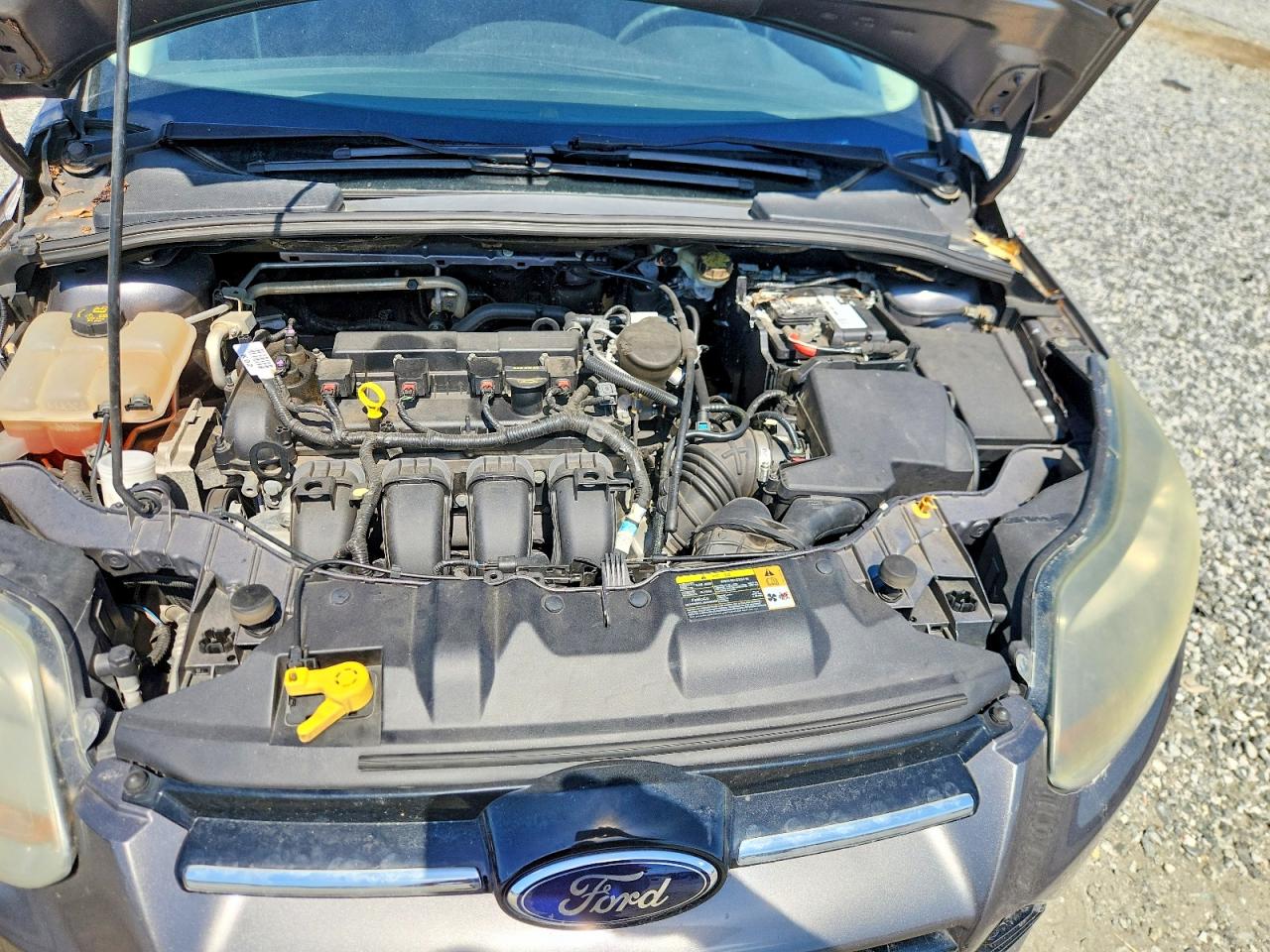 2014 Ford Focus Titanium Gray vin: 1FADP3N22EL189996