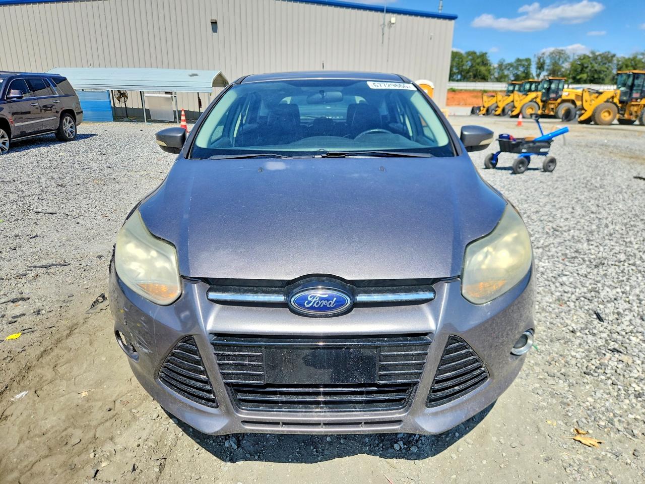 2014 Ford Focus Titanium Gray vin: 1FADP3N22EL189996