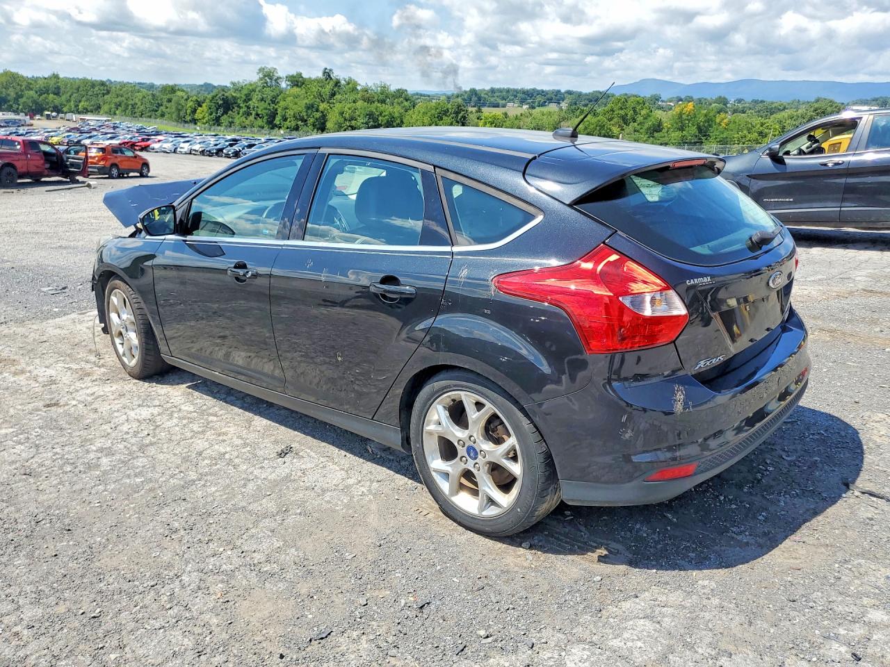 2014 Ford Focus Titanium Black vin: 1FADP3N22EL417964