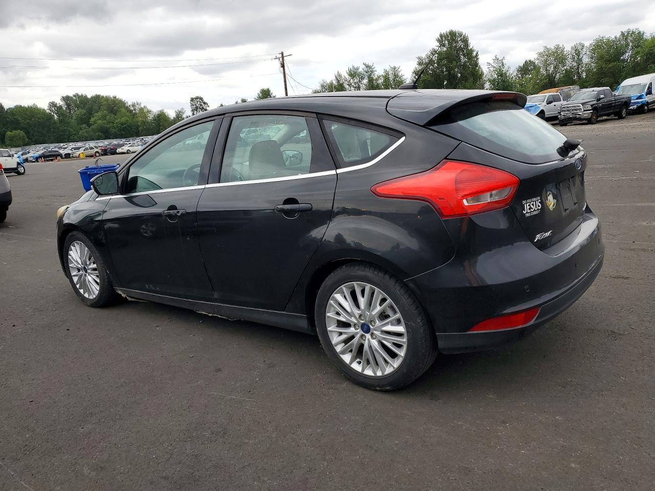 2015 Ford Focus Titanium Black vin: 1FADP3N22FL222111