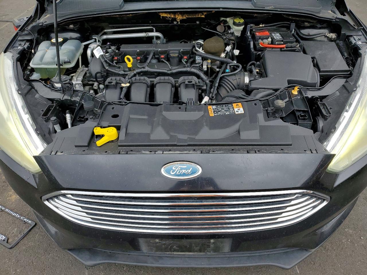 2015 Ford Focus Titanium Black vin: 1FADP3N22FL222111