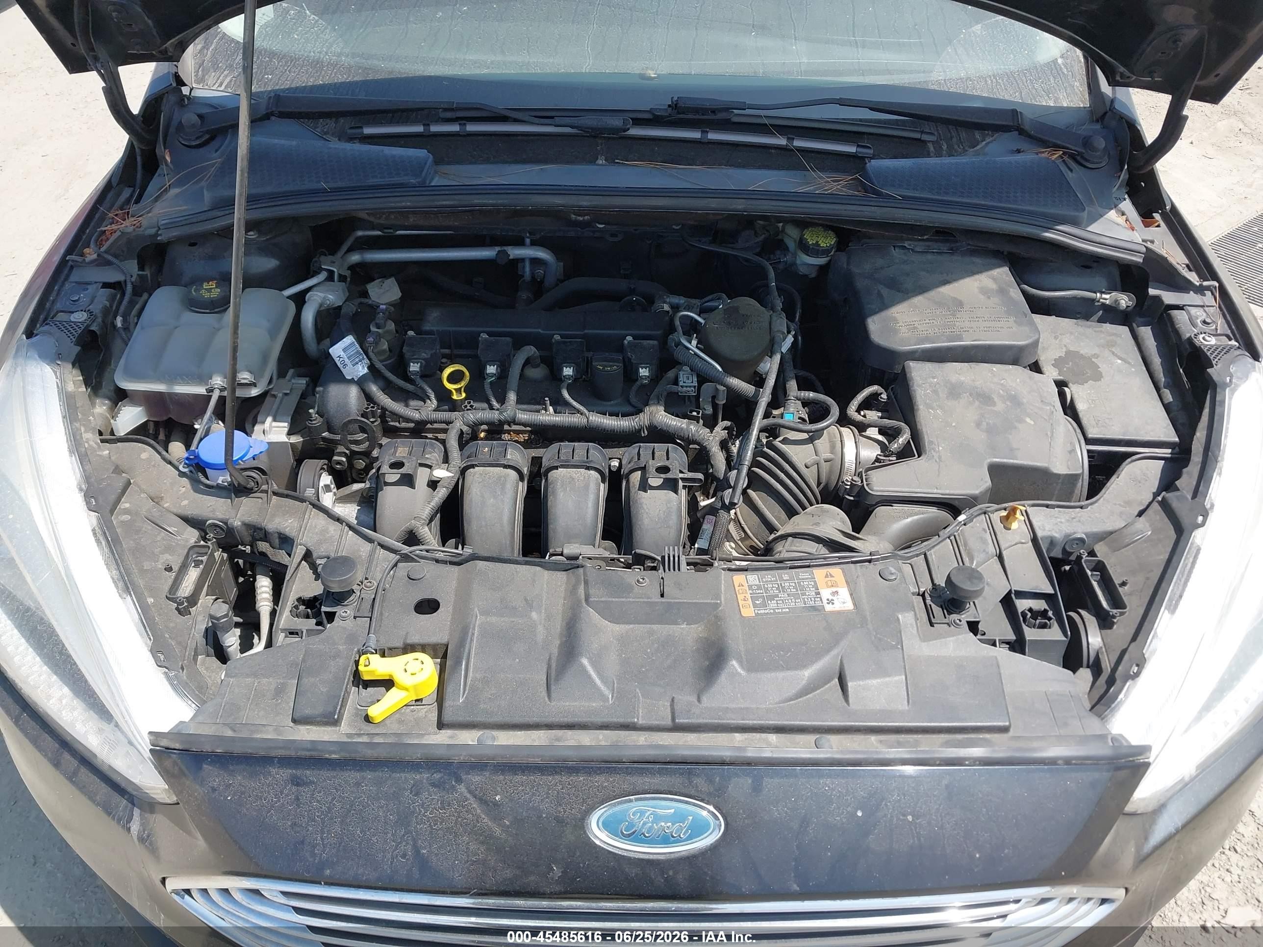 2015 Ford Focus Titanium Black vin: 1FADP3N22FL341468