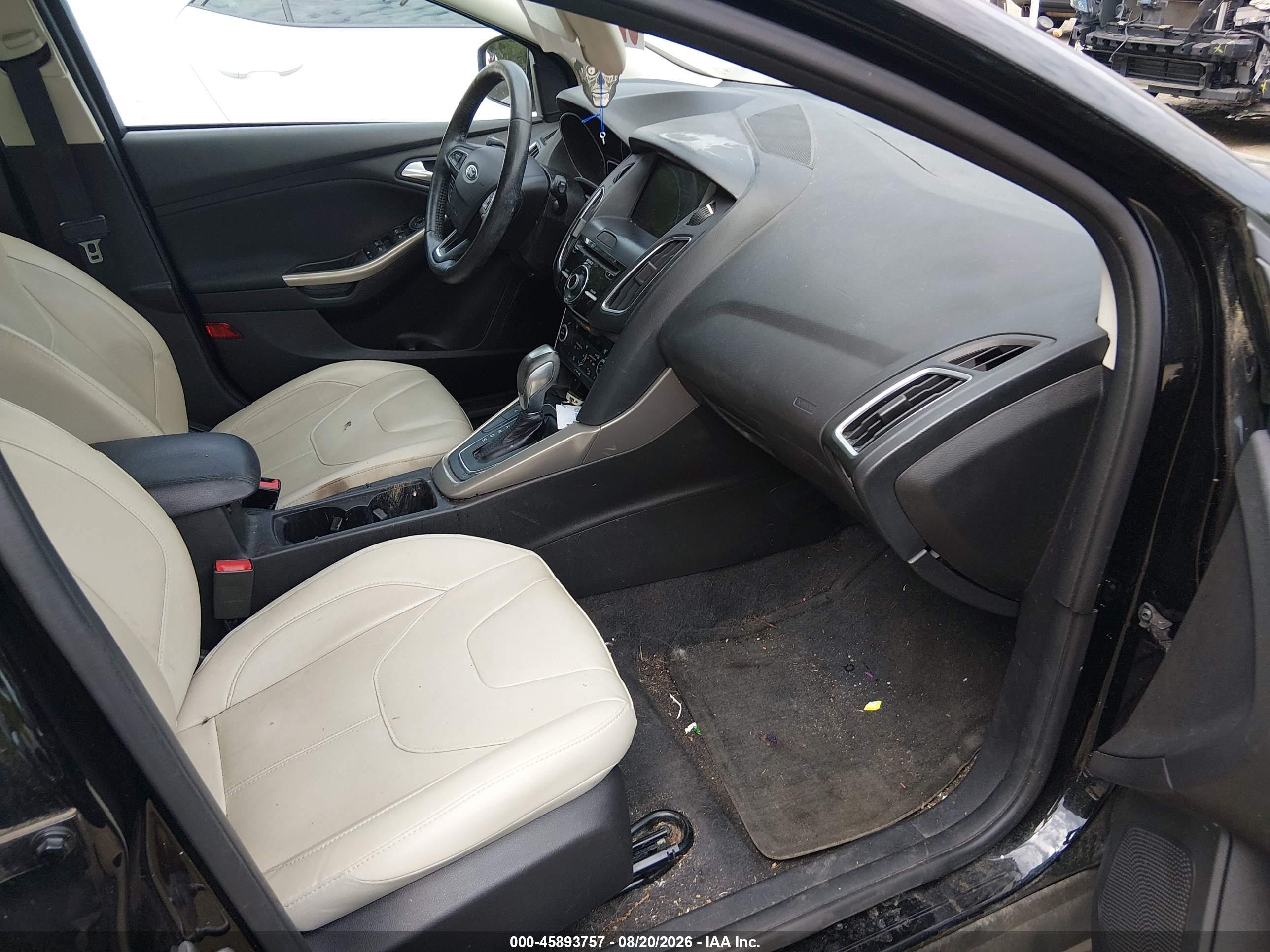 2018 Ford Focus Titanium Black vin: 1FADP3N22JL325893