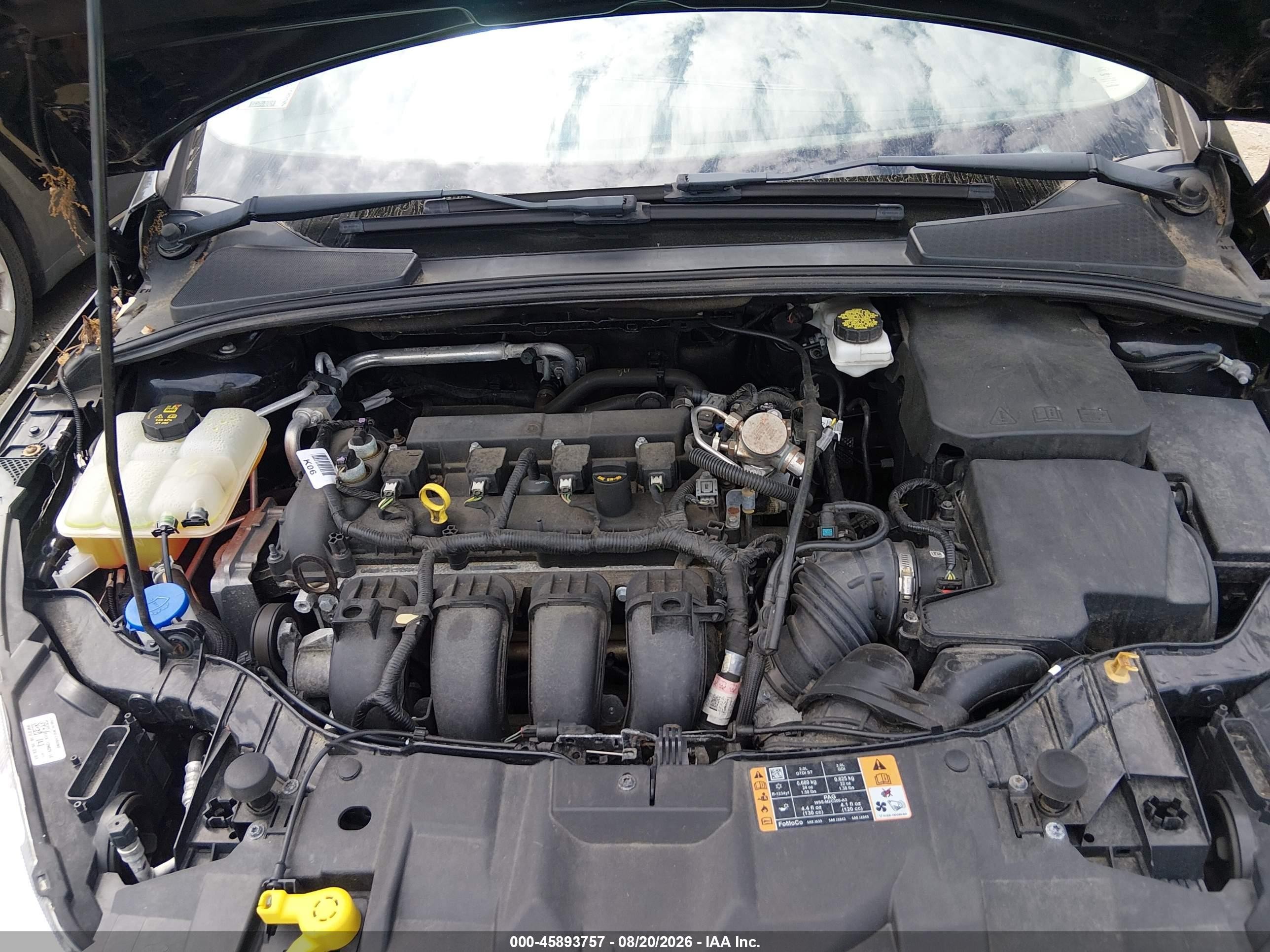 2018 Ford Focus Titanium Black vin: 1FADP3N22JL325893