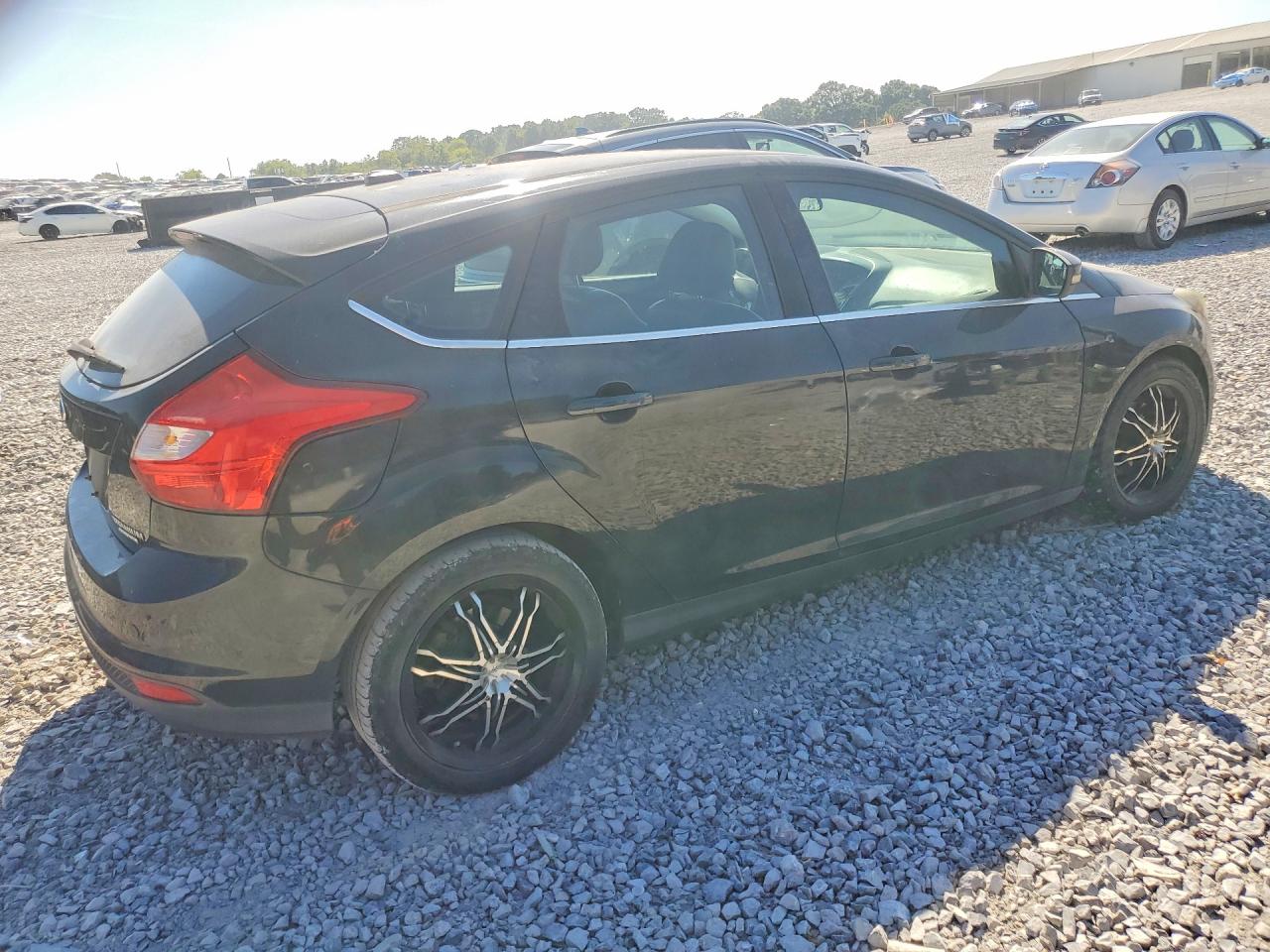 2013 Ford Focus Titanium Black vin: 1FADP3N23DL142166