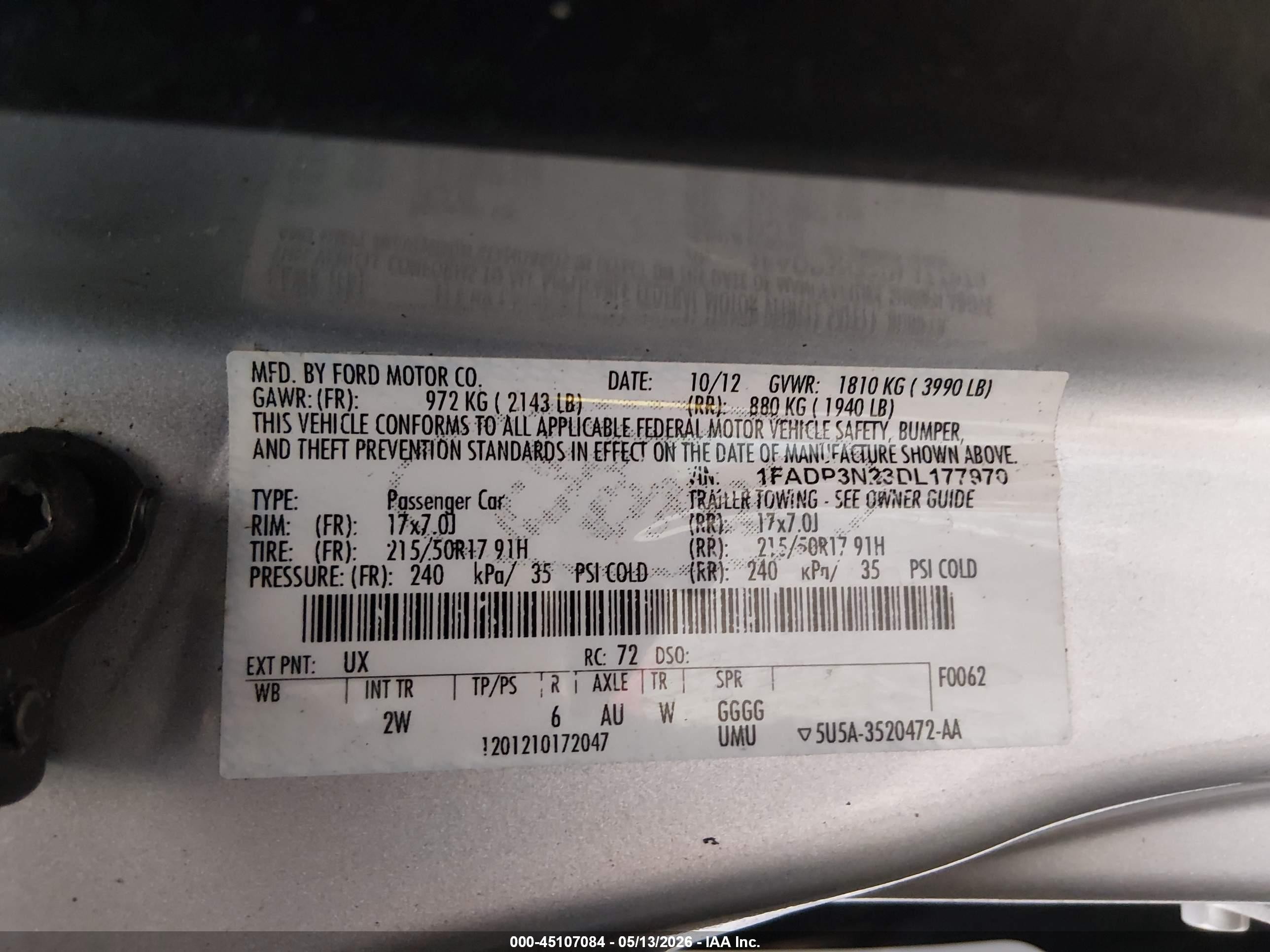 2013 Ford Focus Titanium Silver vin: 1FADP3N23DL177970