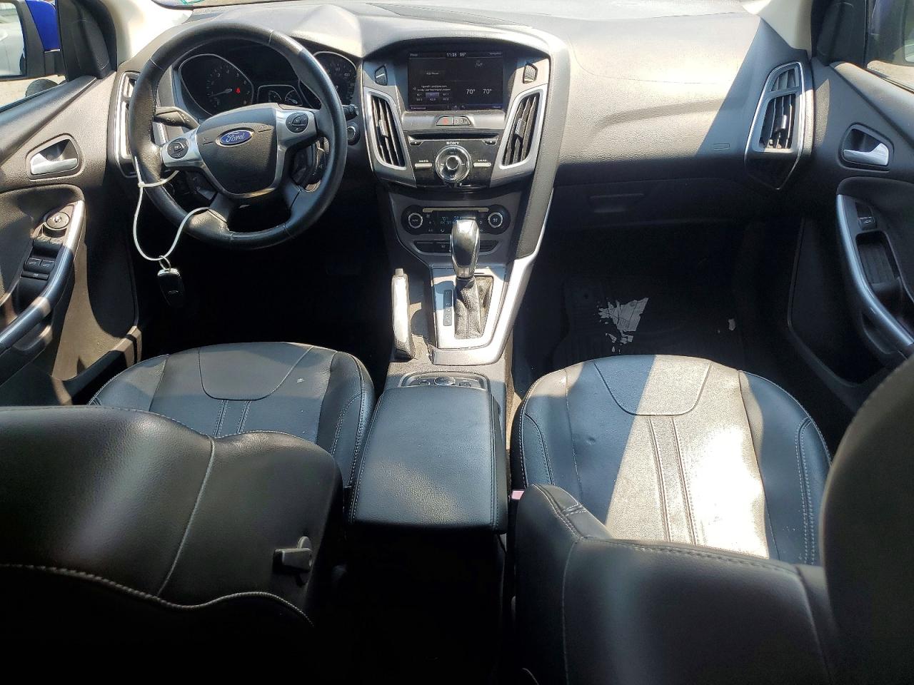2013 Ford Focus Titanium Blue vin: 1FADP3N23DL180481